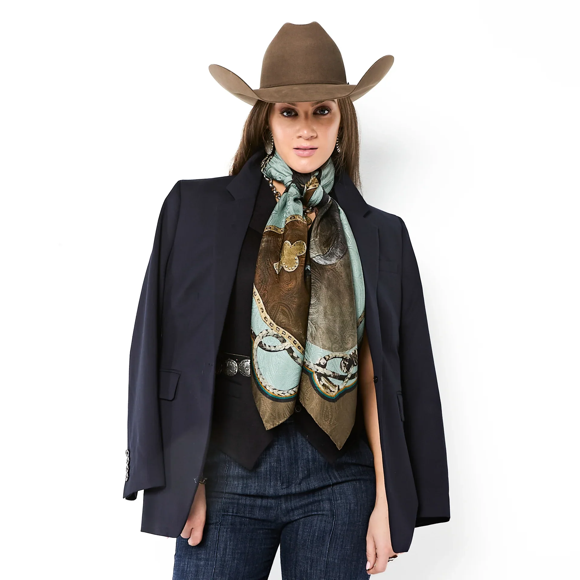 Fringe Blue Label Gettin' Western - Taupe - Image 11