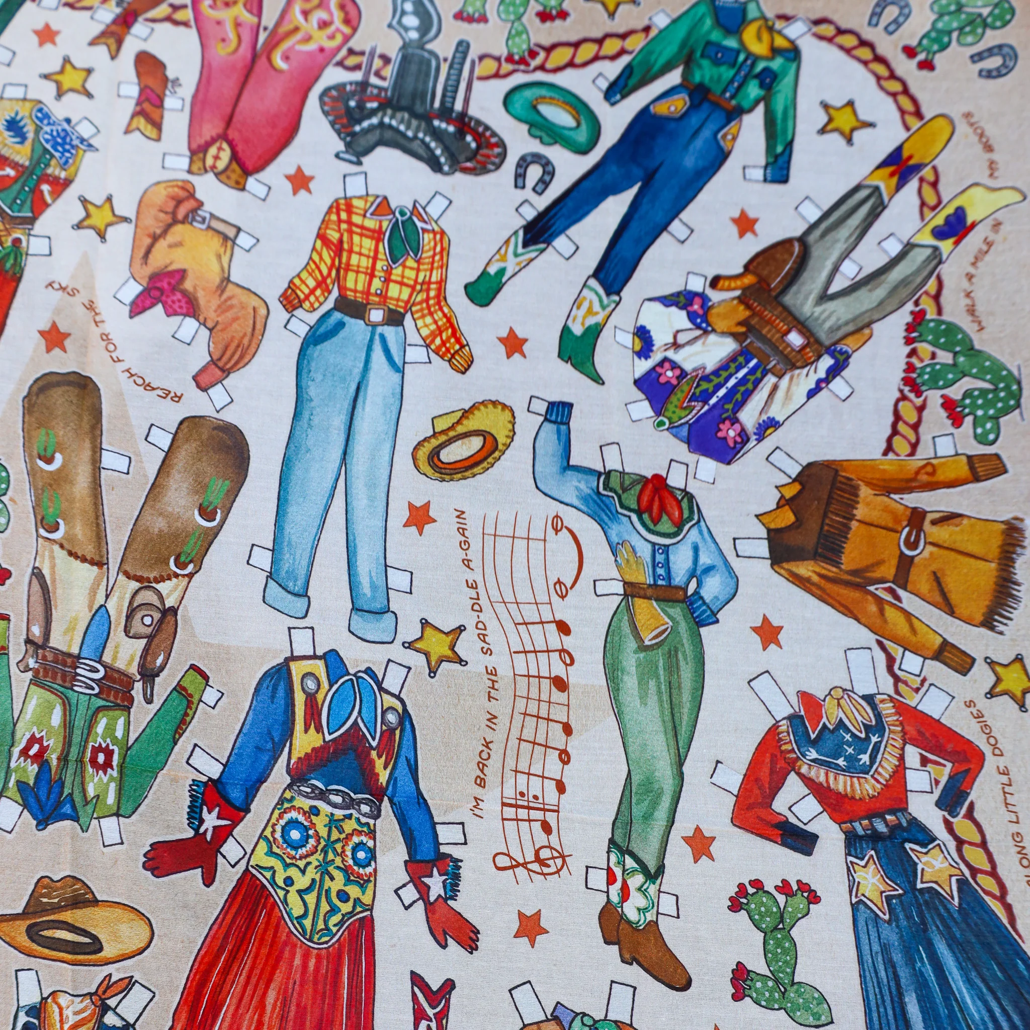 XOXOART PAPER DOLLS SHORTY 26" SCARF - Image 5