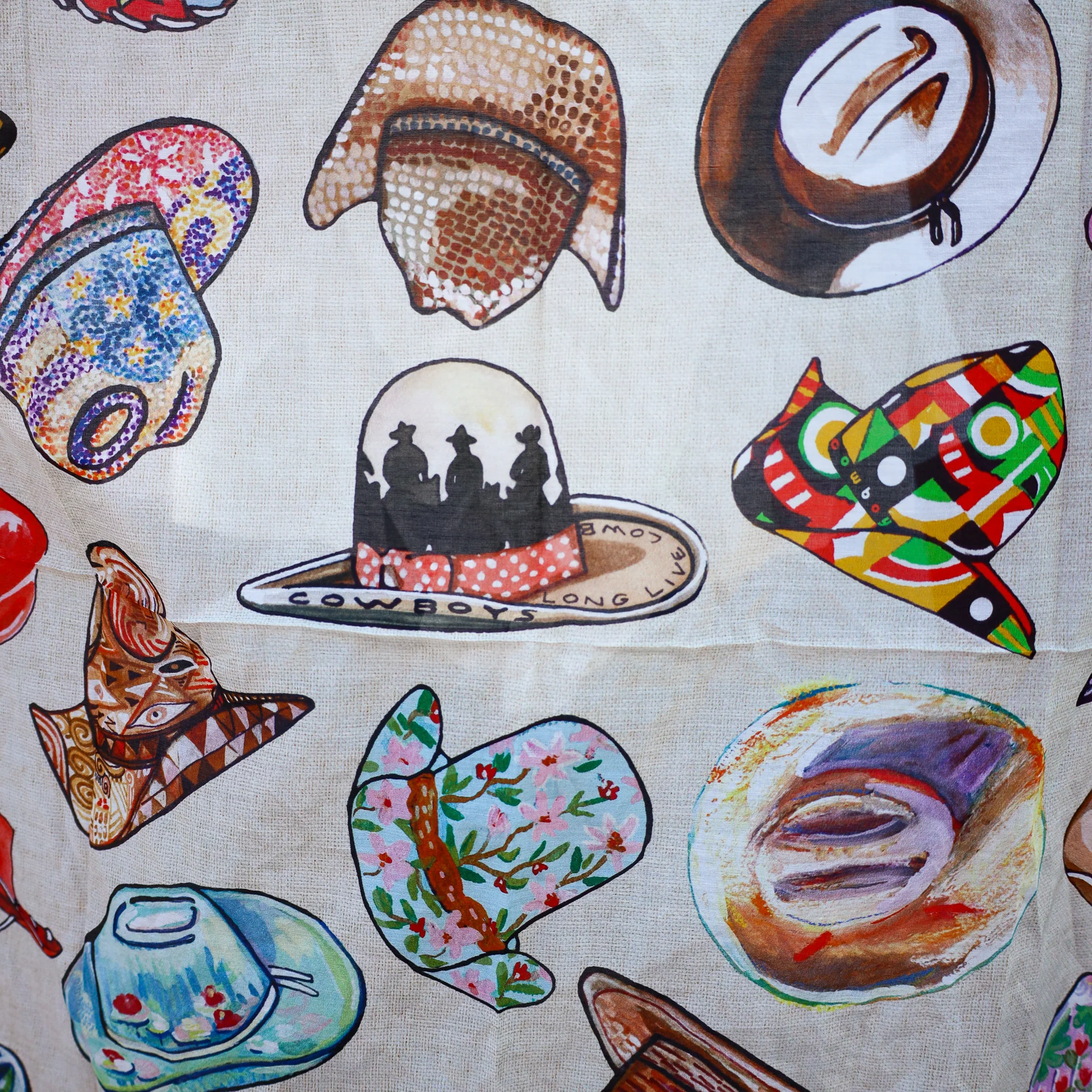 XOXOART TEN GALLON HAT SHORTY 26" SCARF - Image 7