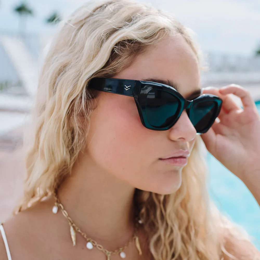 I-SEA AVERY BLACK/SMOKE SUNGLASSES - Image 4