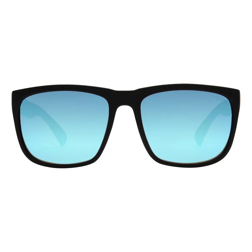 I-SEA WYATT WYATT BLACK / ICE BLUE POLARIZED LENS SUNGLASSES