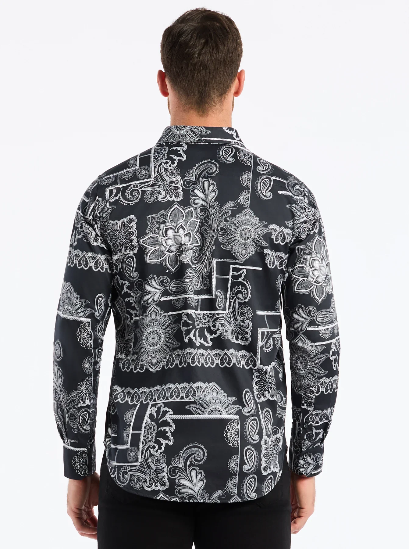 ROBERT GRAHAM ARDEN LONG SLEEVE BUTTON DOWN SHIRT - Image 3