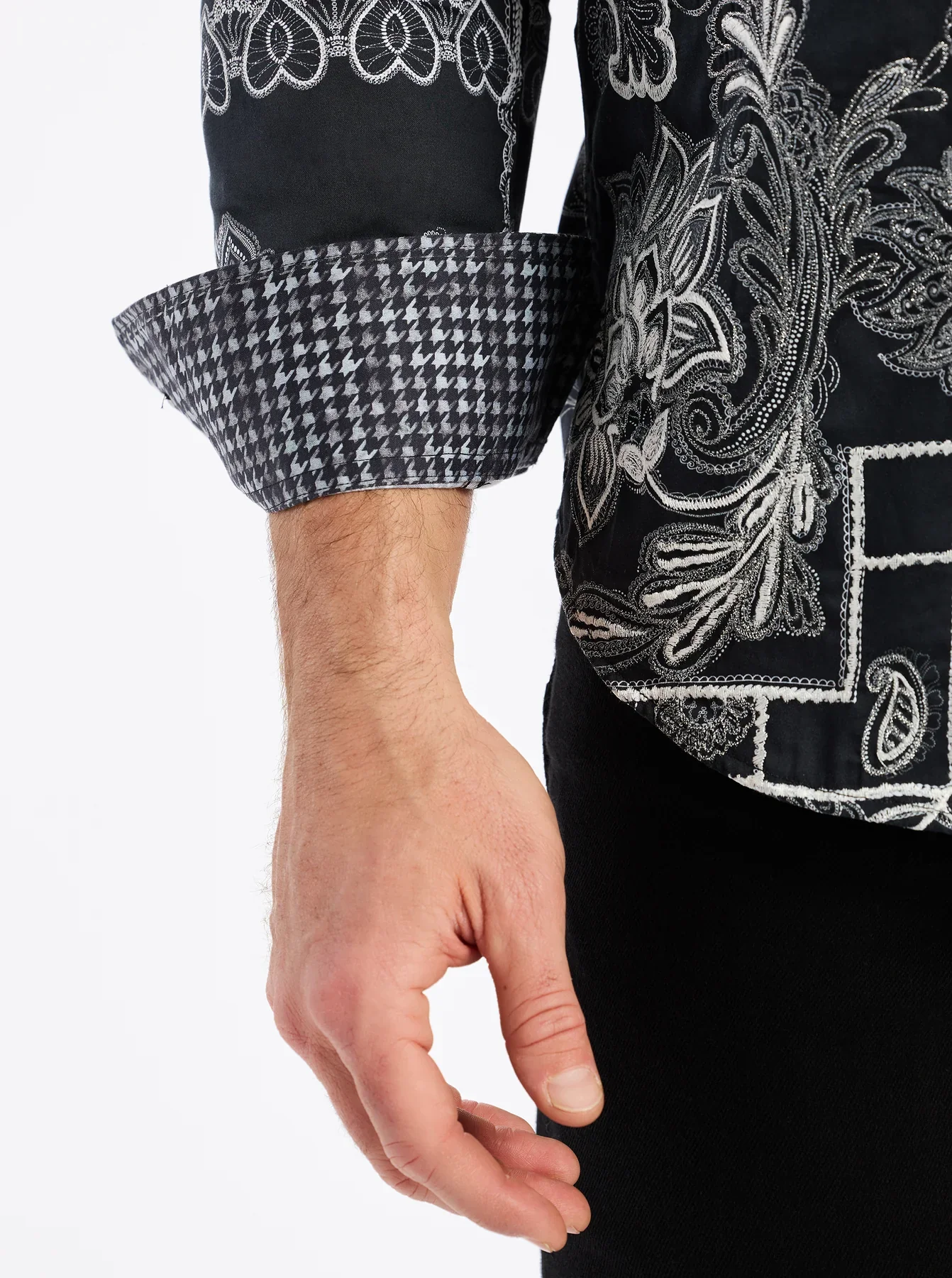ROBERT GRAHAM ARDEN LONG SLEEVE BUTTON DOWN SHIRT - Image 6
