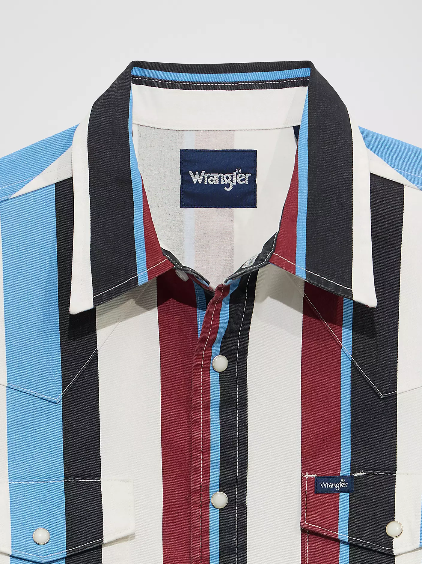Wrangler Boy's Brushpopper Western Snap Shirt - Image 3