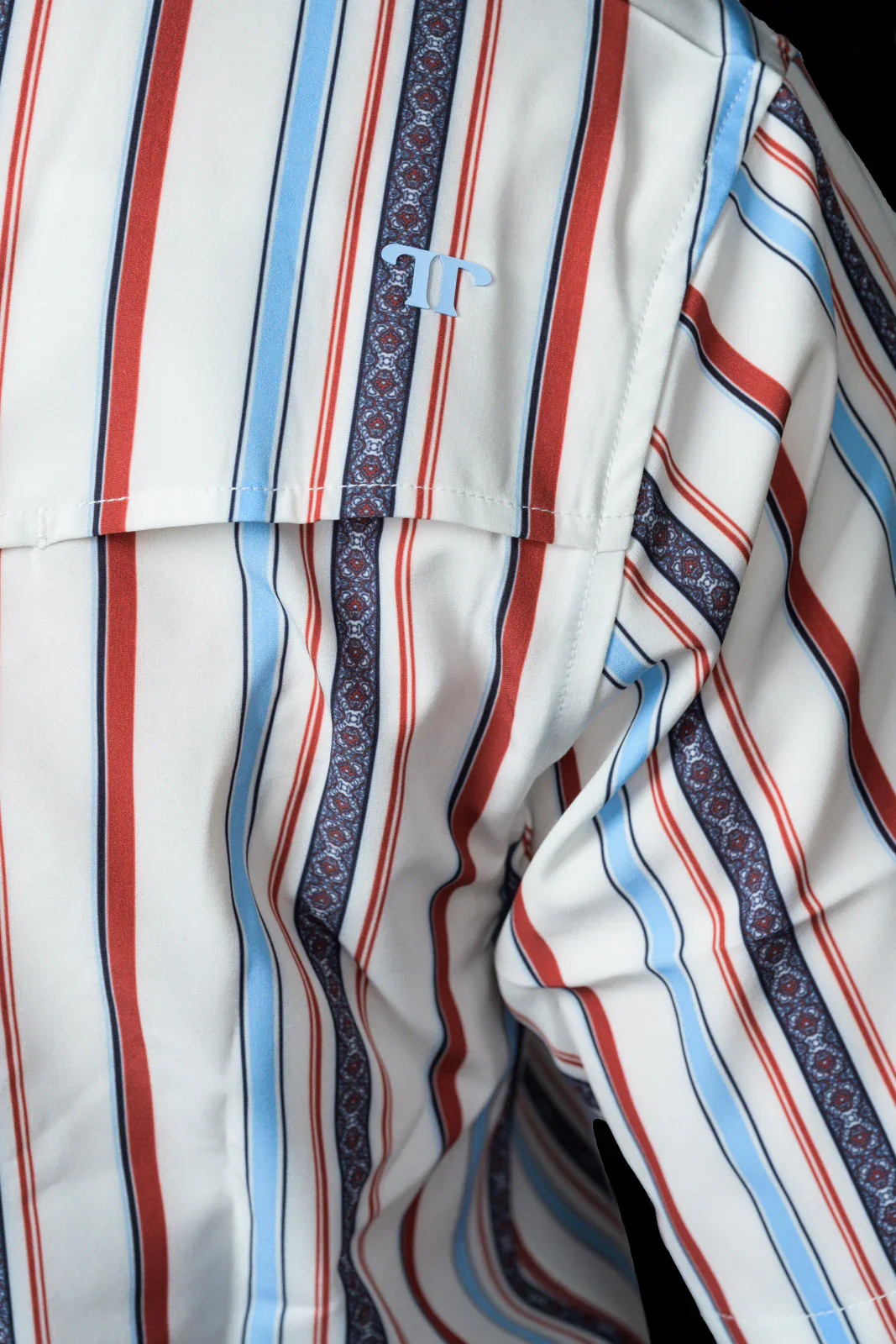 Ferrell The Brooks in White - Short Sleeve Snap - Image 5