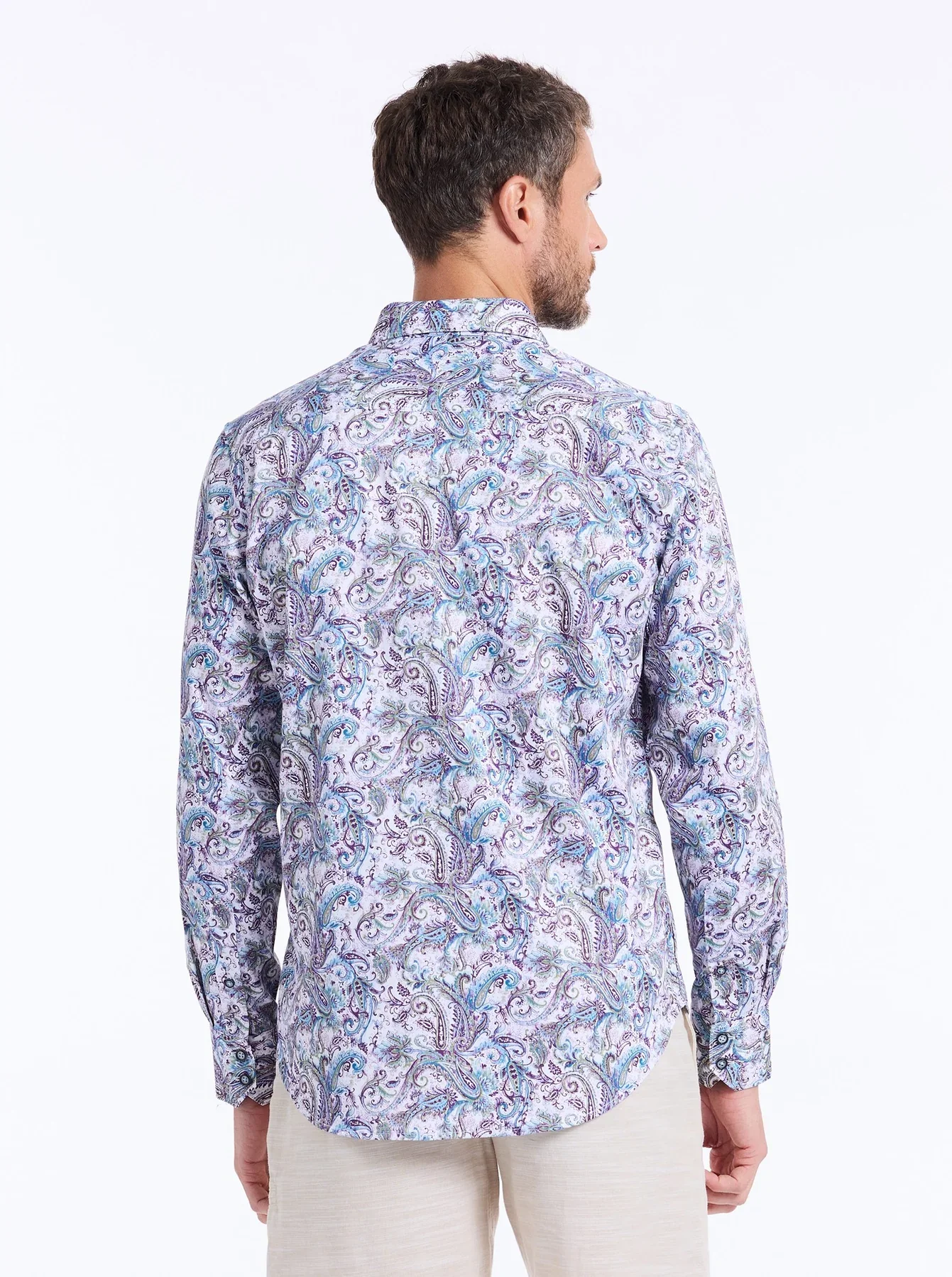 ROBERT GRAHAM BUCKINGHAM LONG SLEEVE BUTTON DOWN SHIRT - Image 3