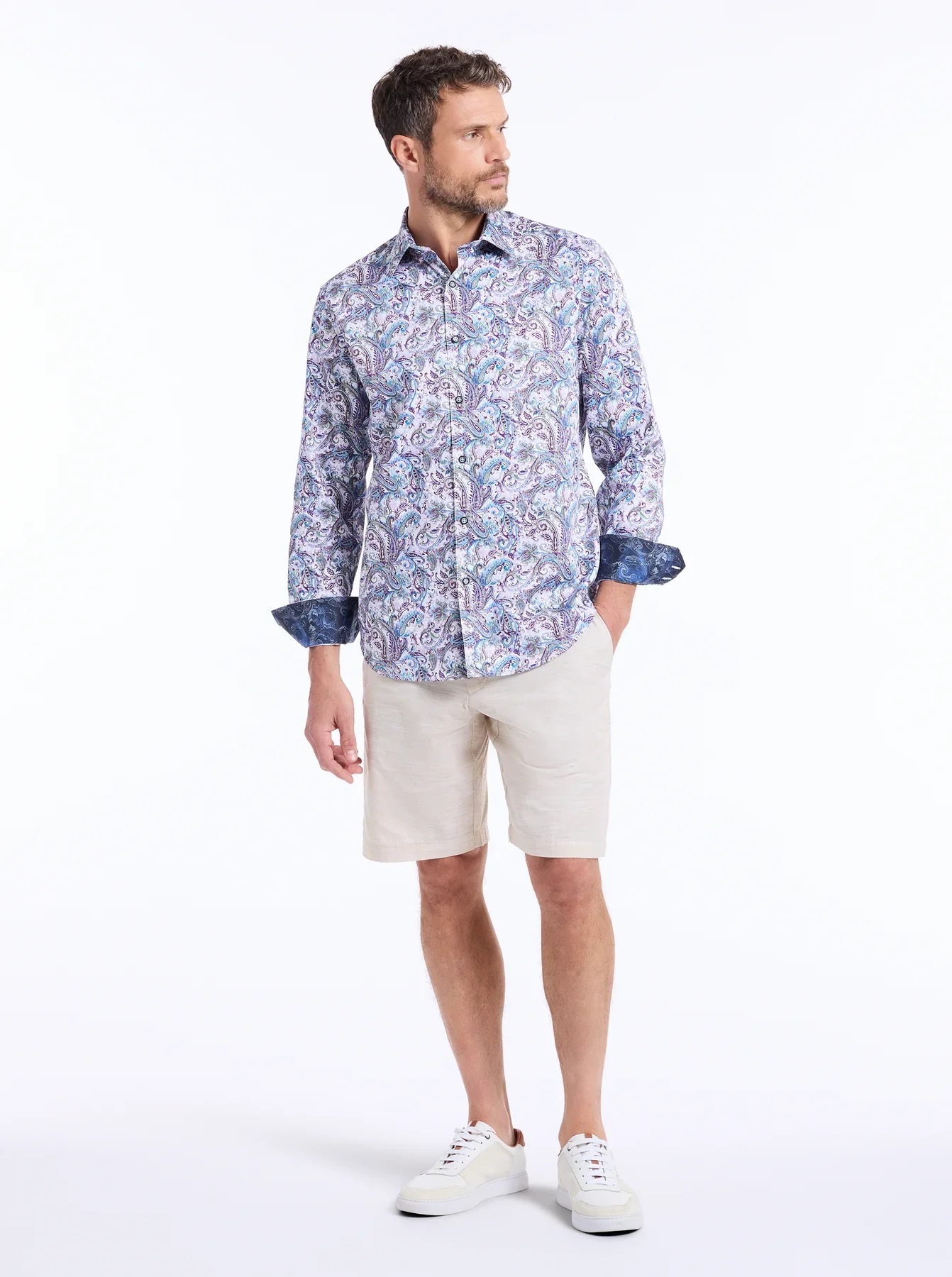 ROBERT GRAHAM BUCKINGHAM LONG SLEEVE BUTTON DOWN SHIRT - Image 5