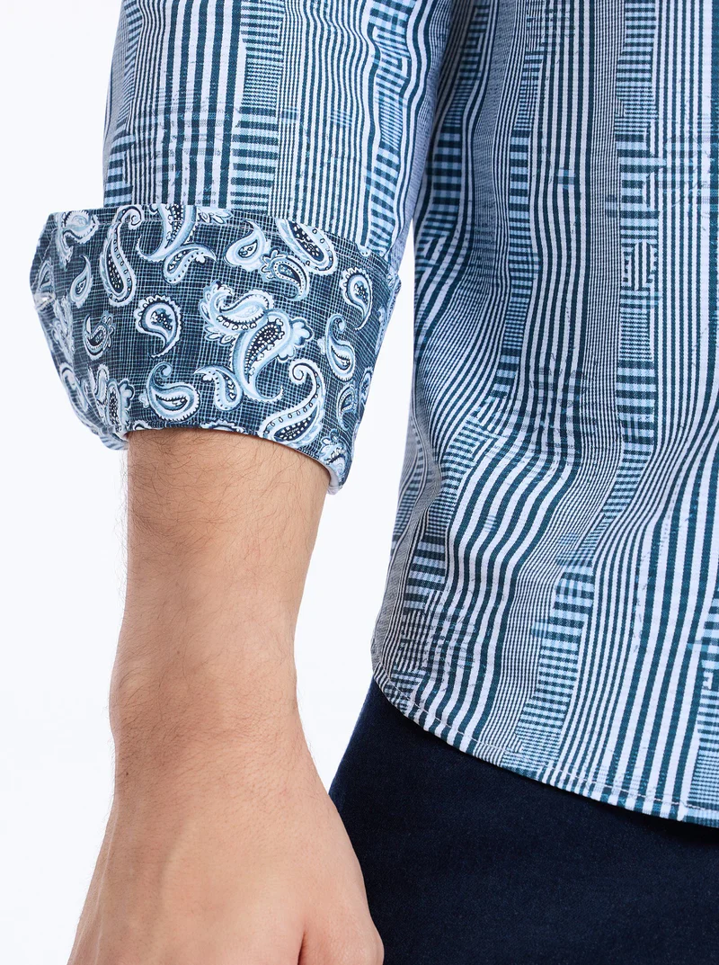 Robert Graham CHARNWOOD LONG SLEEVE BUTTON DOWN SHIRT - Image 4
