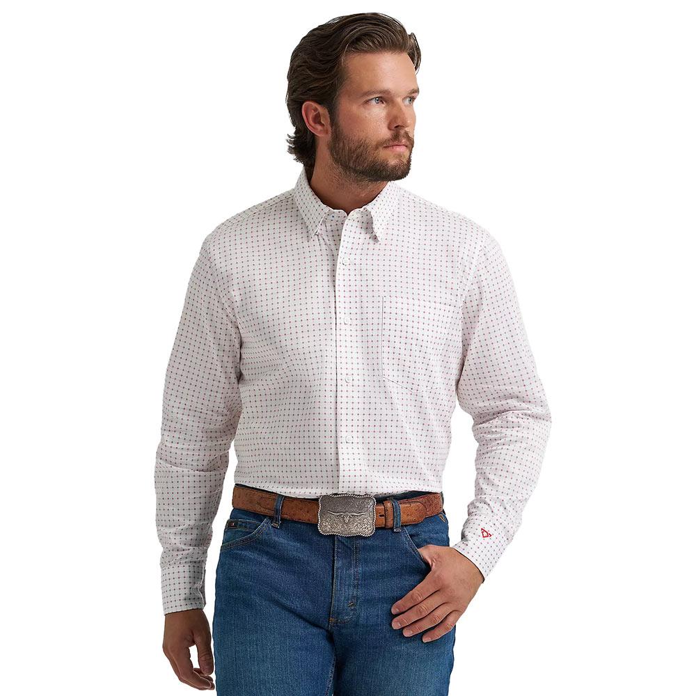 Wrangler Cody Johnson White & Red Shirt