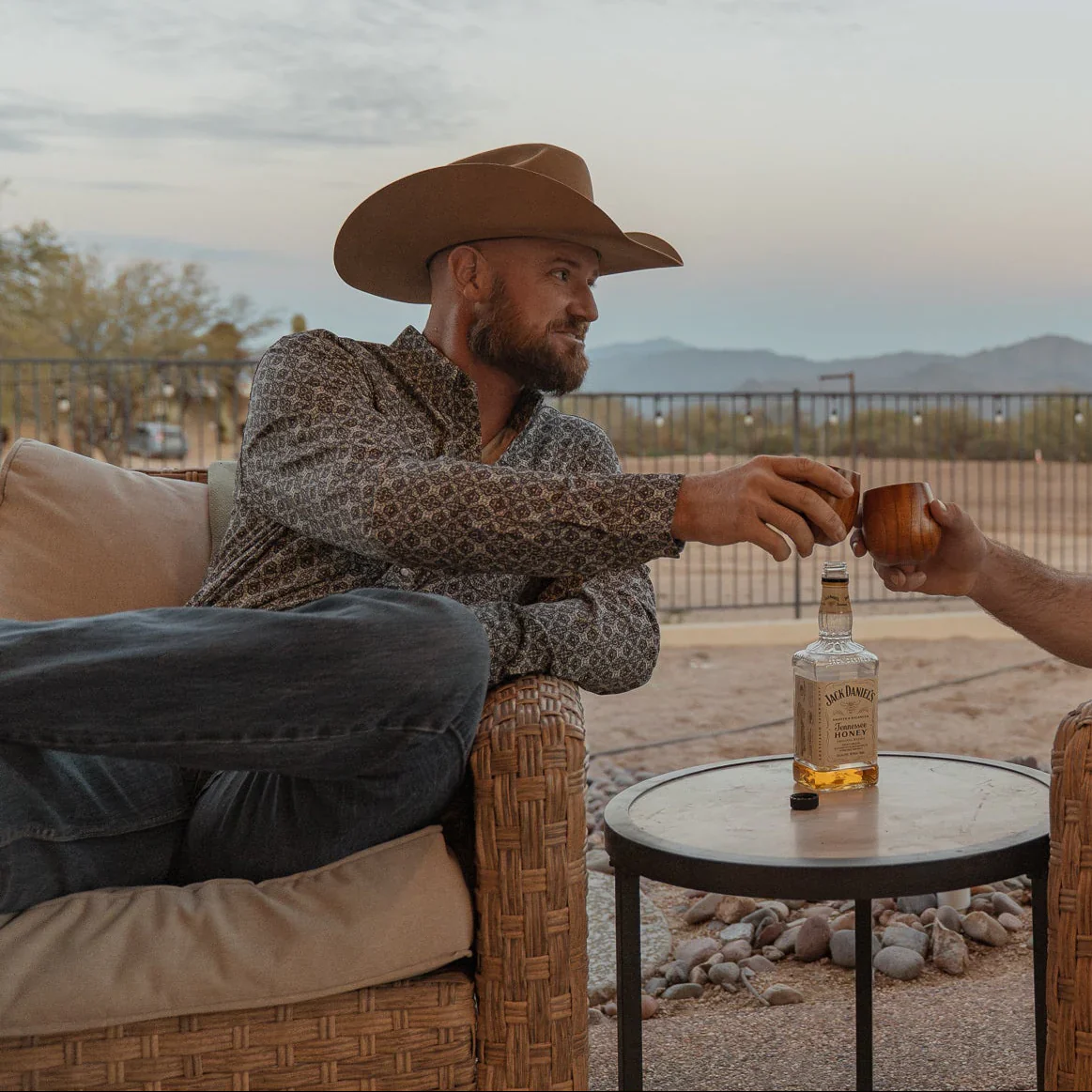 Ferrell The Connor in Brown - Long Sleeve Snap Shirt - Image 5