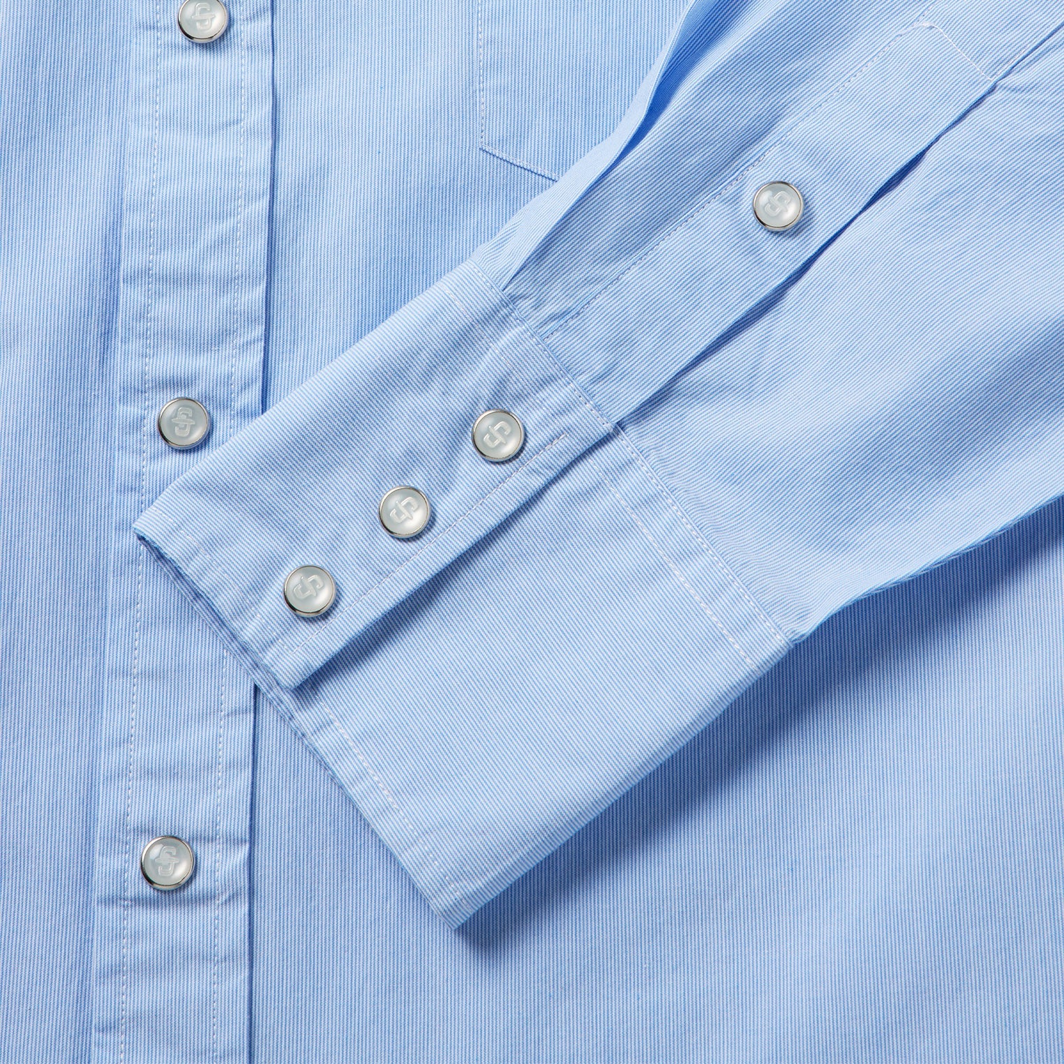Stetson Fine Line Stripe Western Shirt - Image 5