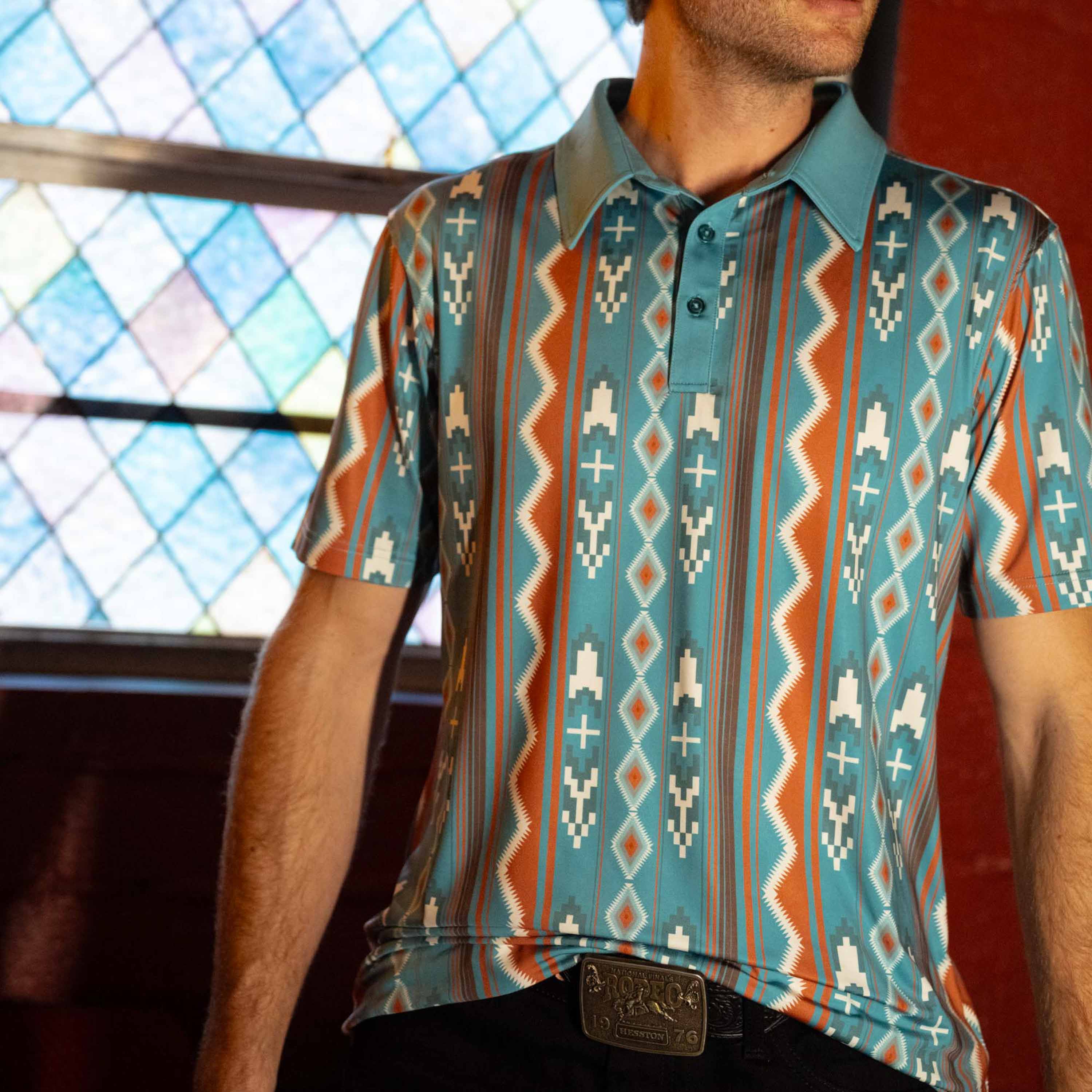 Sendero High Noon Performance Polo - Image 2