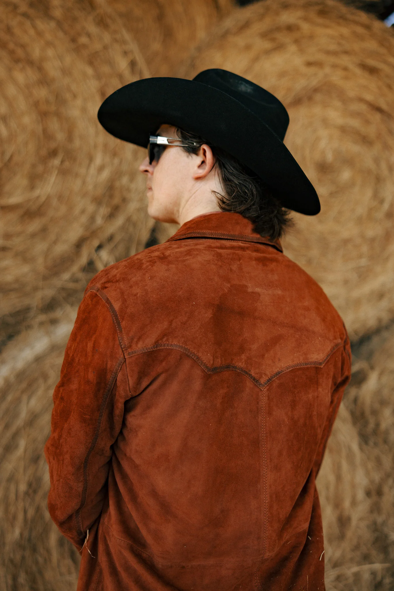 Scully Yoke Lamb Suede Shirt Jacket - Image 7
