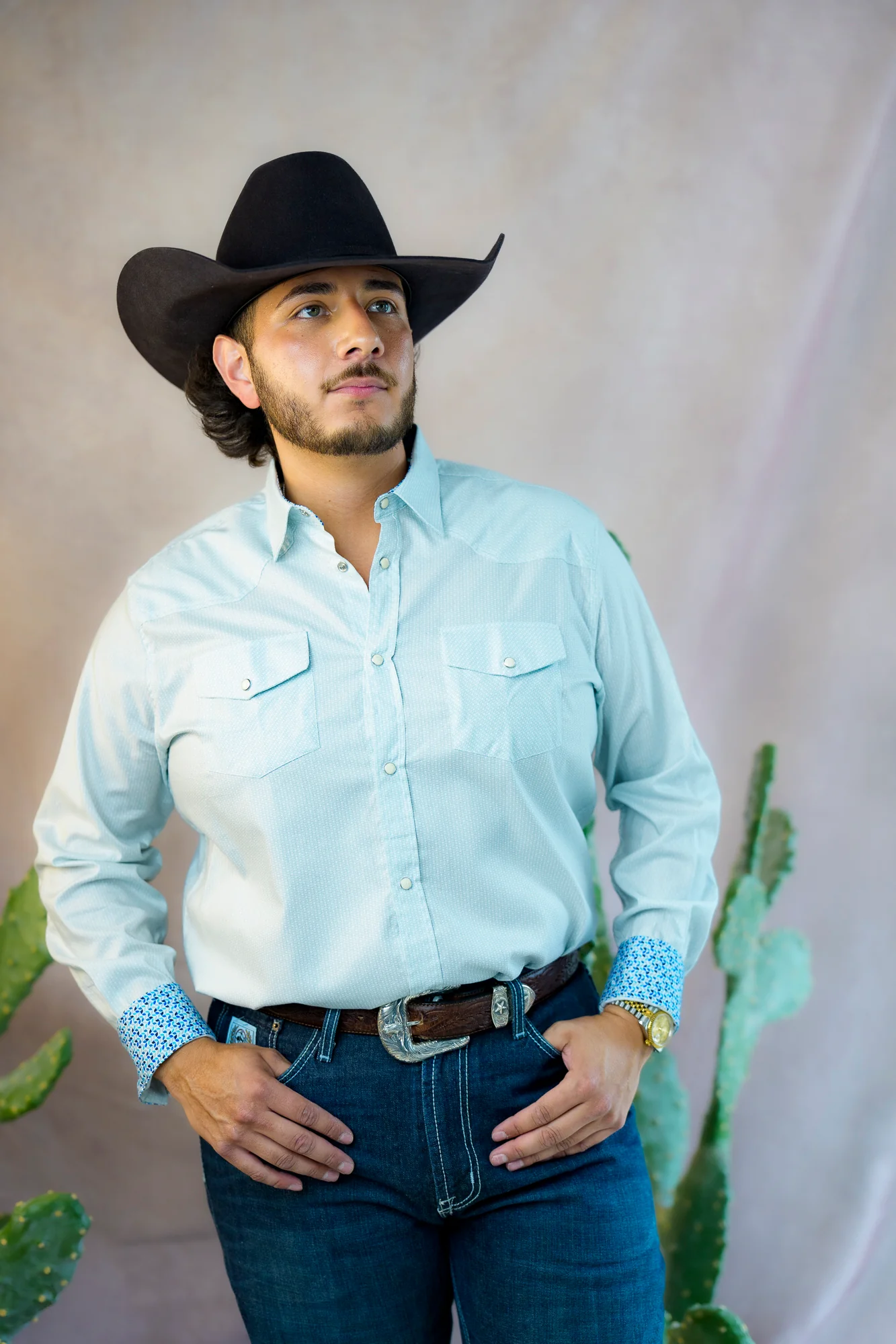 Maverick Exclusive Long Sleeve Pearl Snap Shirt - Image 2
