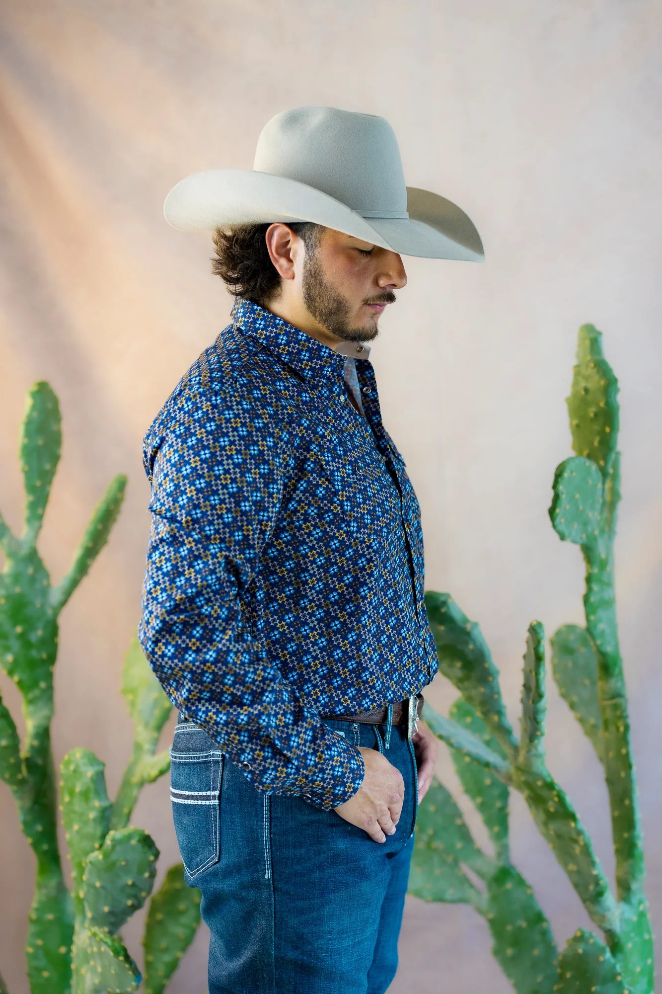 Maverick Exclusive Long Sleeve Pearl Snap Shirt - Image 2