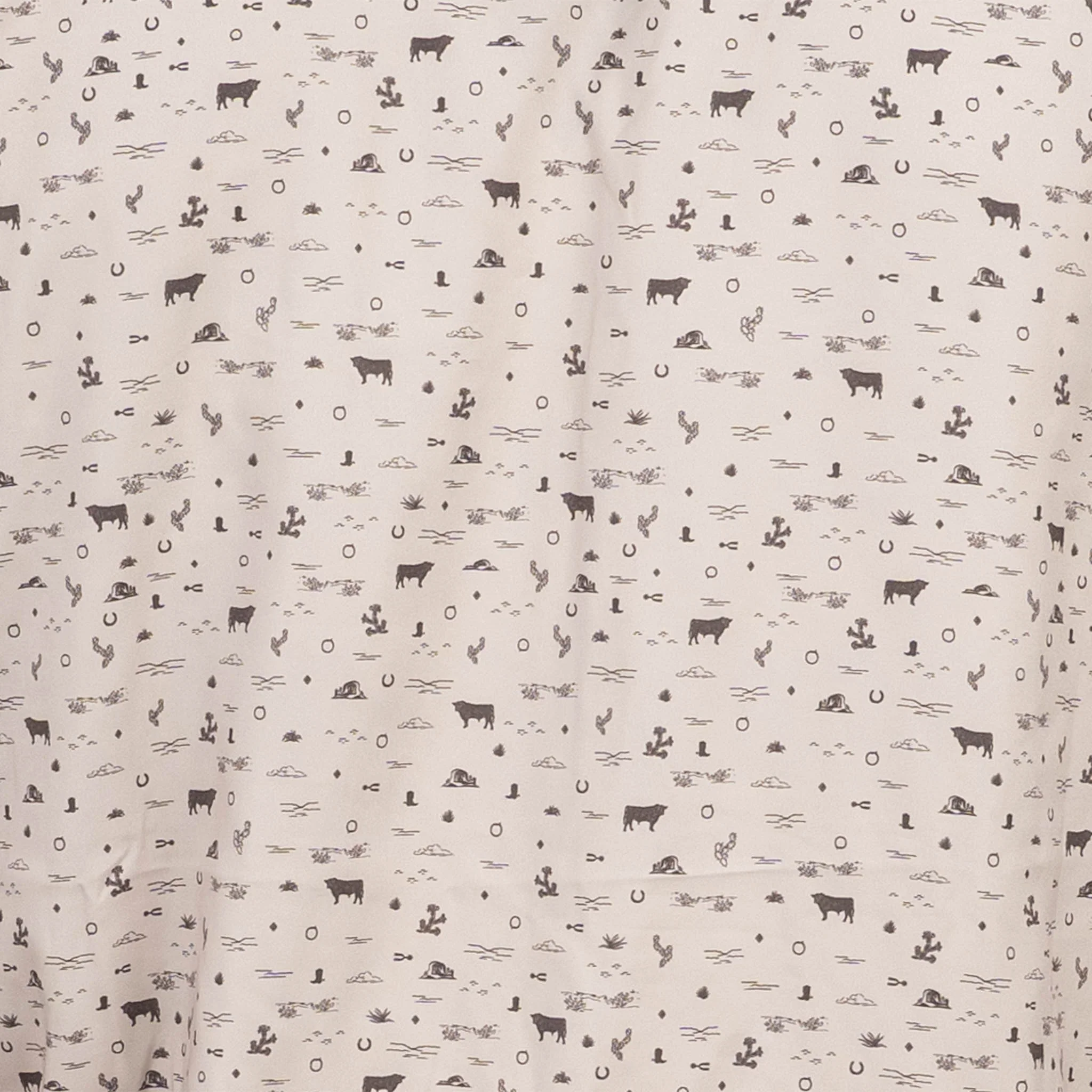 STS Fischer - Long Sleeve - Khaki Bull Print - Image 5