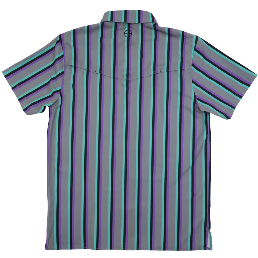 San Jac Men's Short Sleeve Performance Shirt - Retro - Image 2
