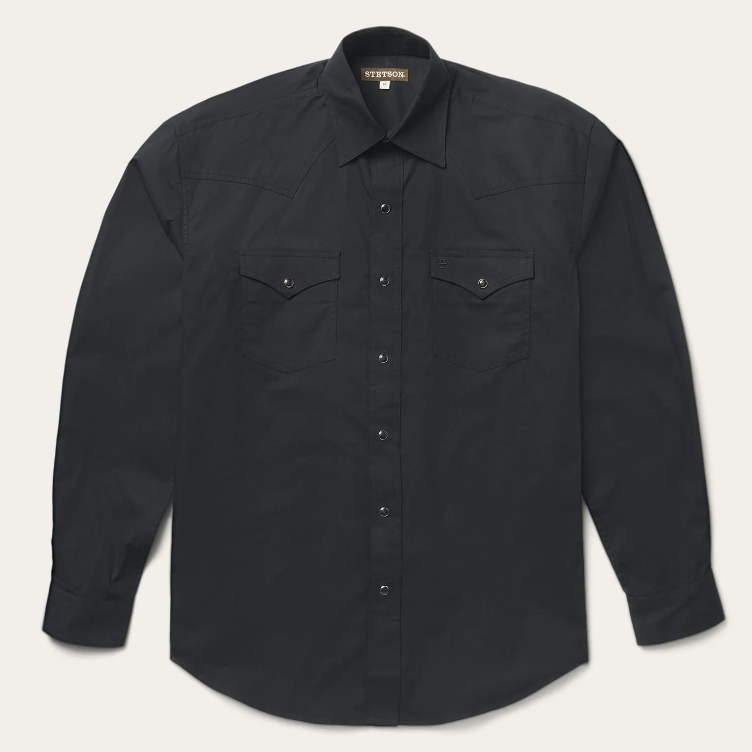 Stetson Classic Western Shirt in Black