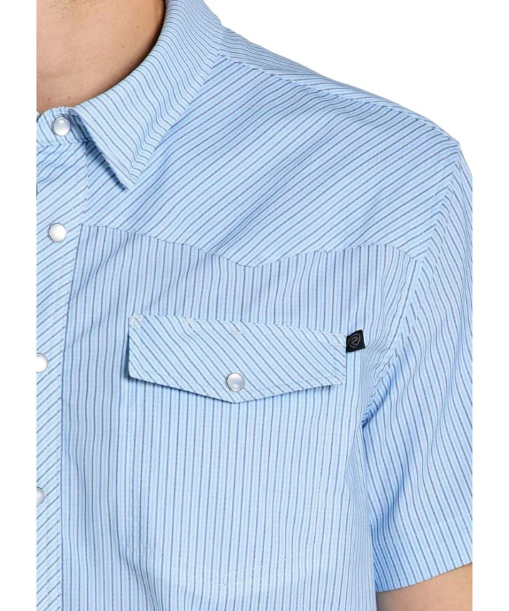 Rock & Roll Cowboy Men's Tek Western Snap Shirt - Image 3