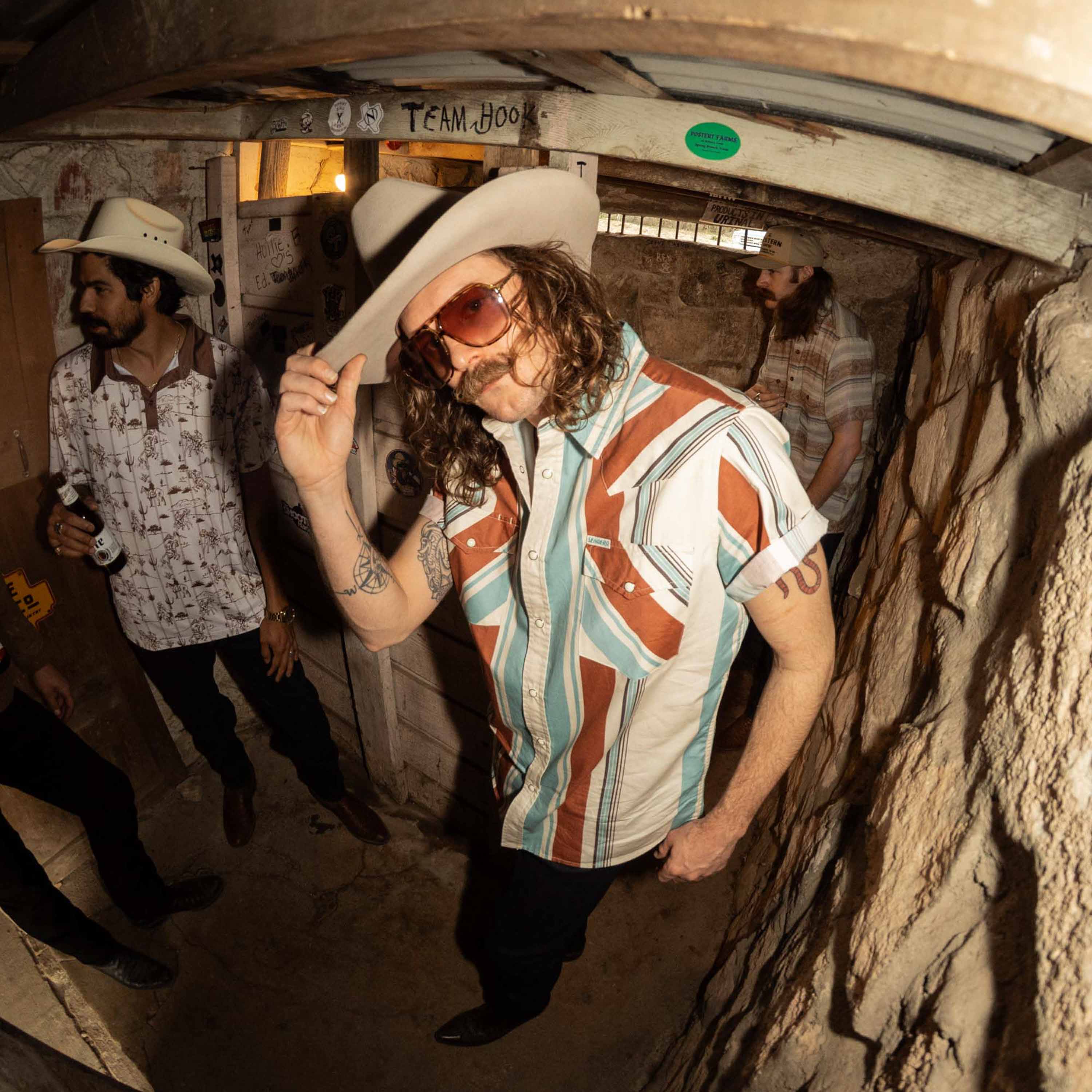 Sendero The Wyatt Pearl Snap Short Sleeve Serape Shirt - Image 3
