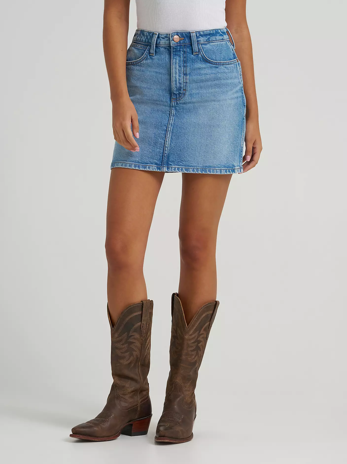 Wrangler Retro® Bailey Denim Skirt - Image 4