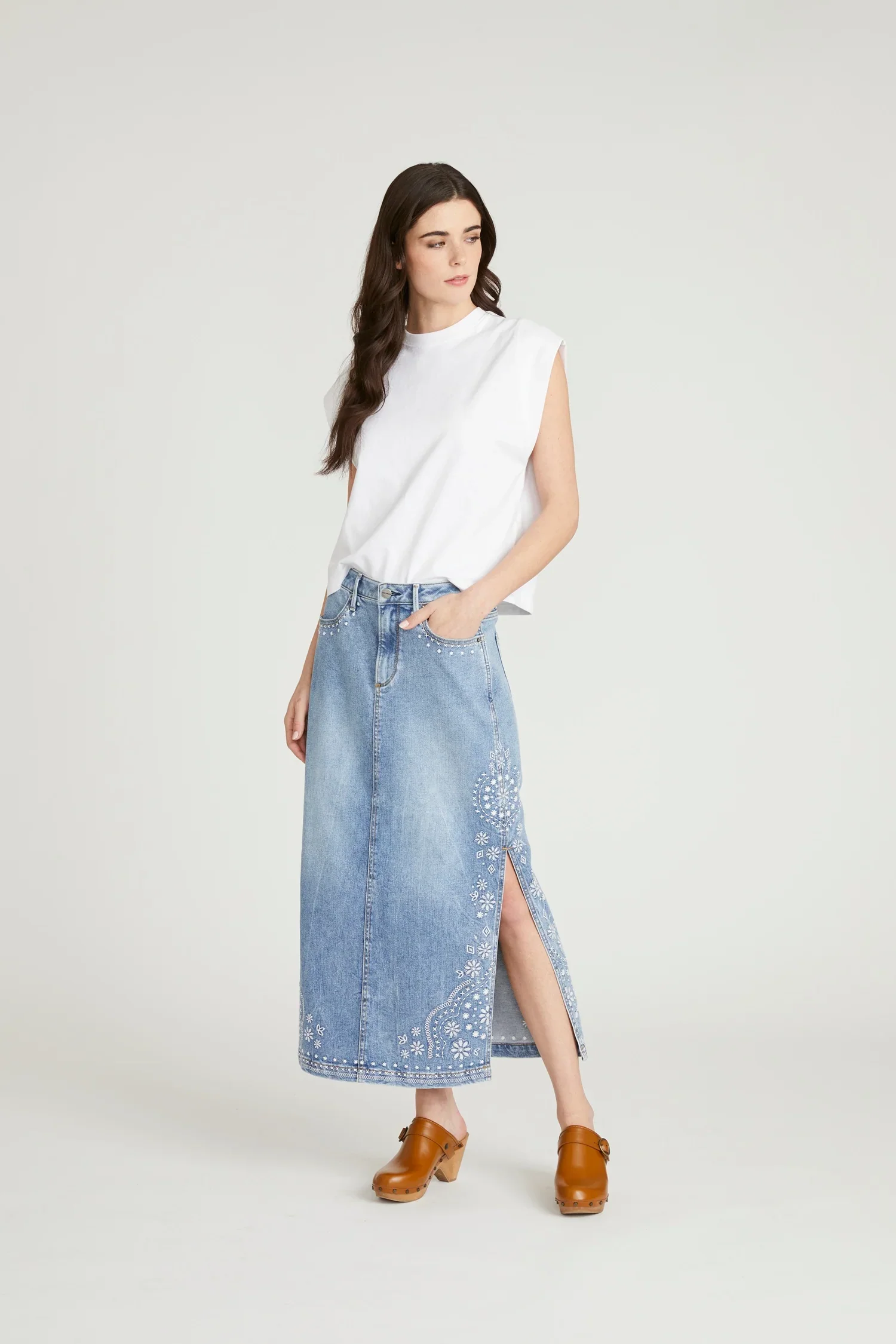Driftwood Svetlana Skirt - Spring Snowflake - Image 3