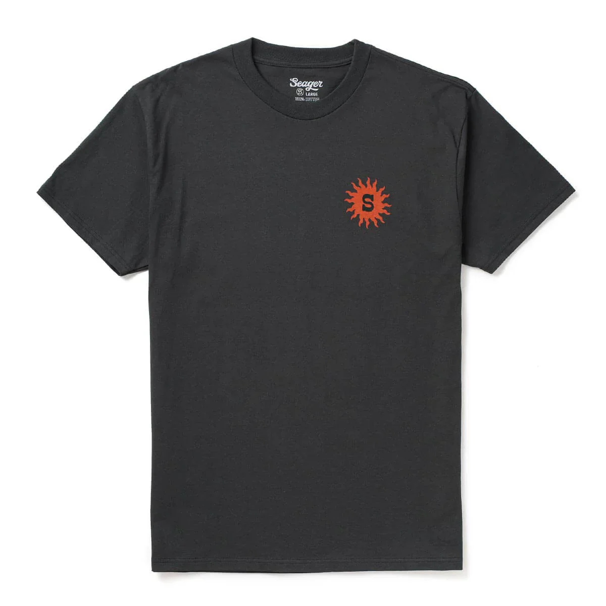 Seager Baja Tee Vintage Black - Image 2