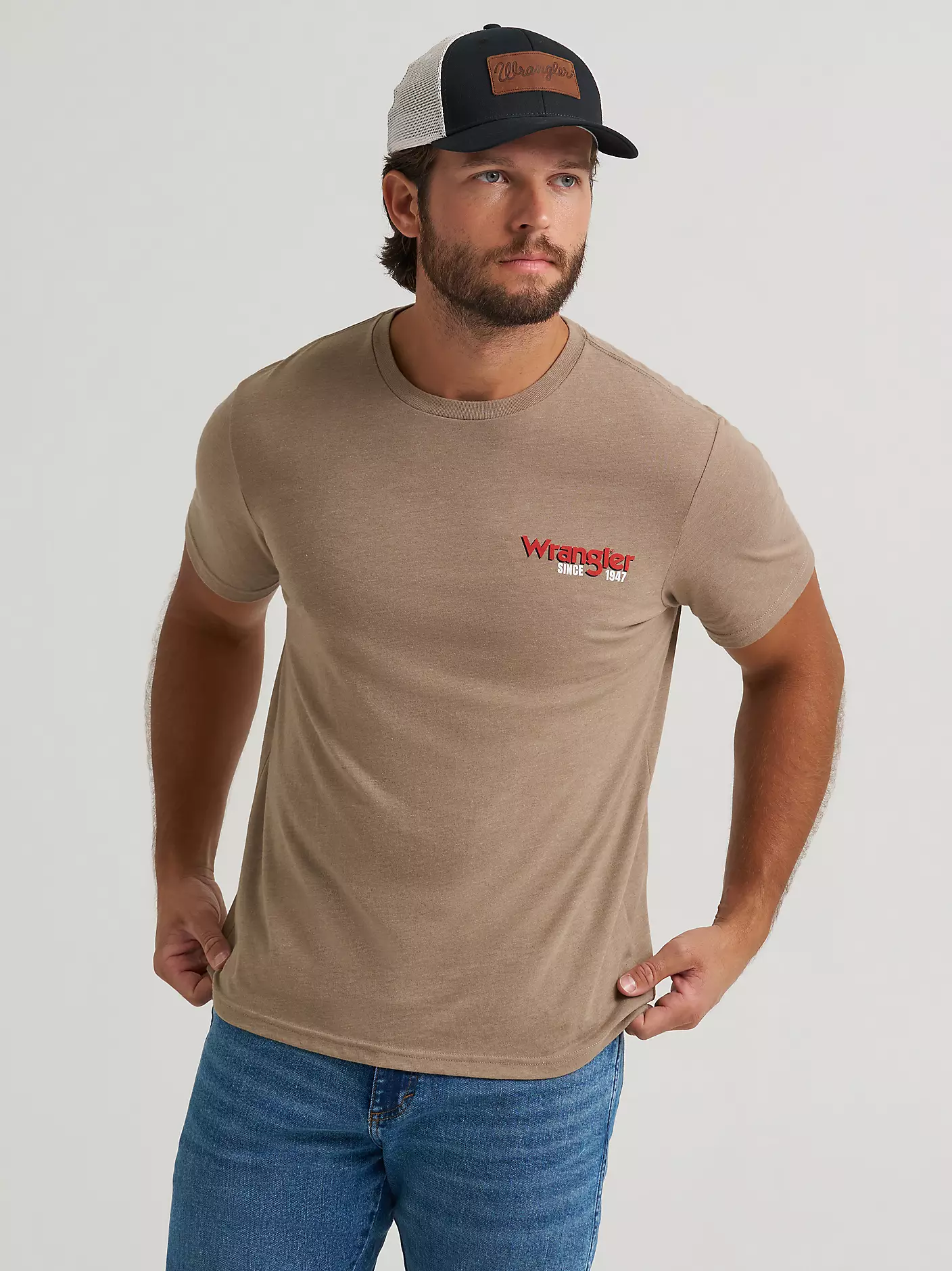 Wrangler Star Spangled Rodeo Back Graphic T-Shirt - Image 2
