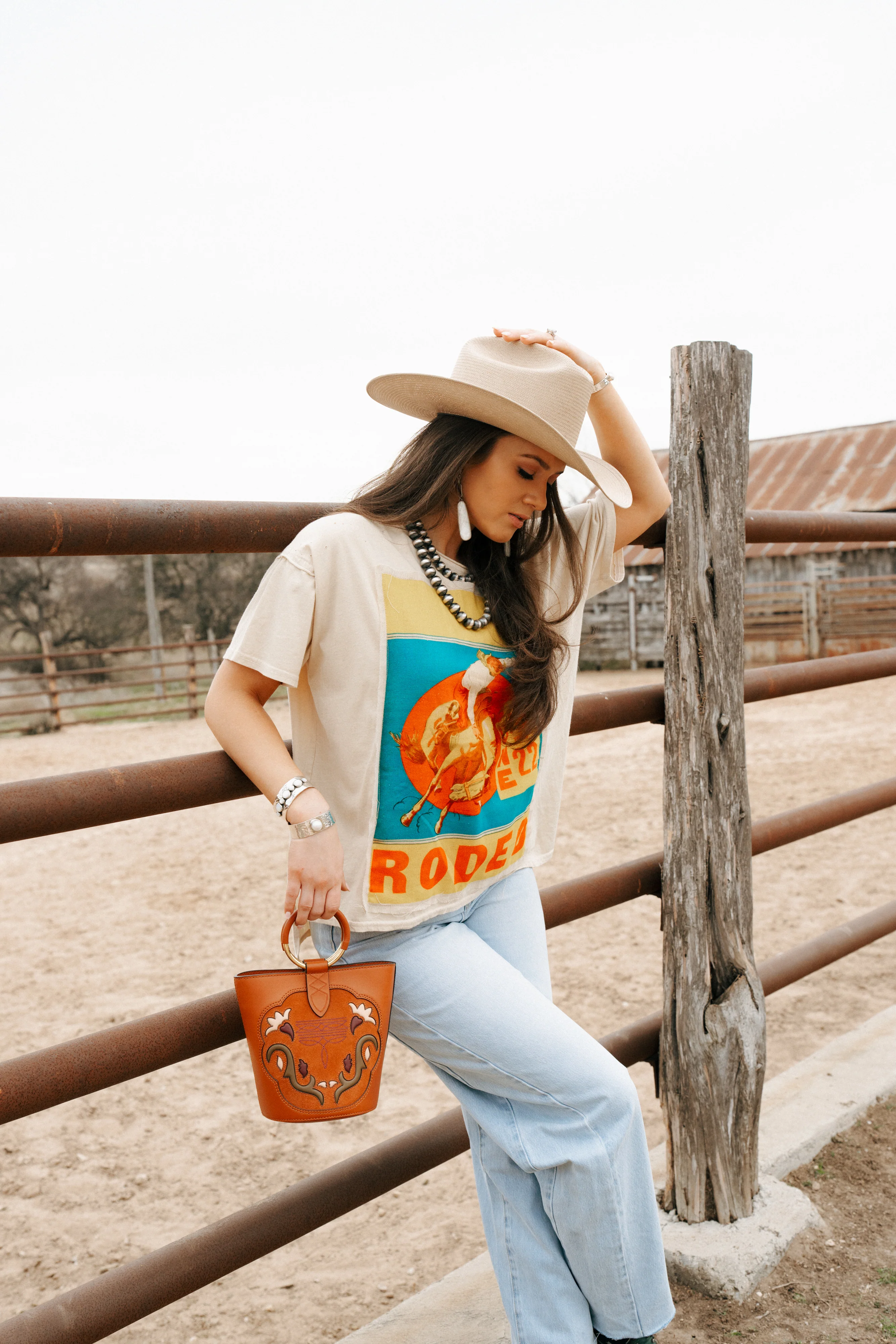 I Love Linen June Rodeo Vintage Tee - Image 3