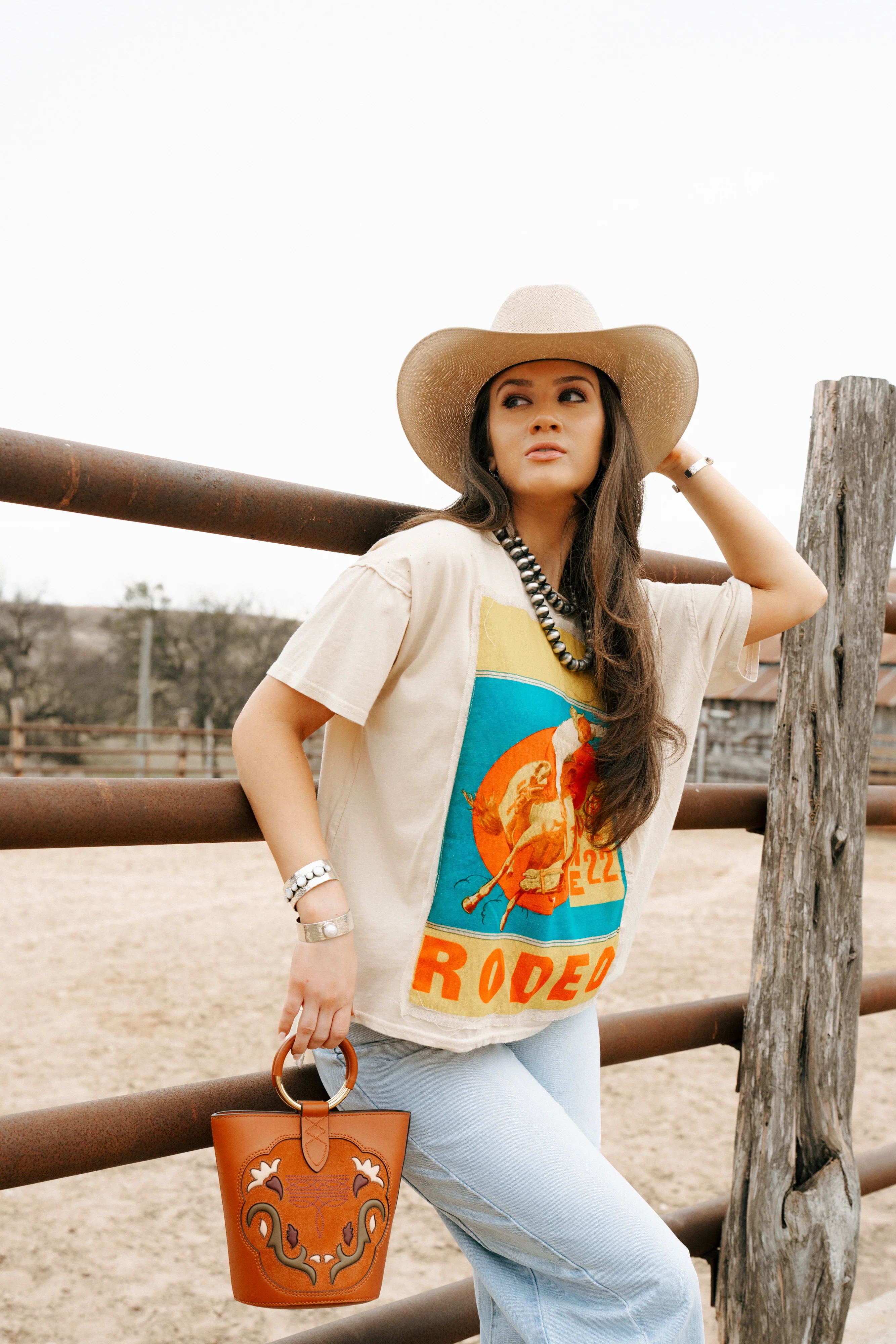 I Love Linen June Rodeo Vintage Tee - Image 4
