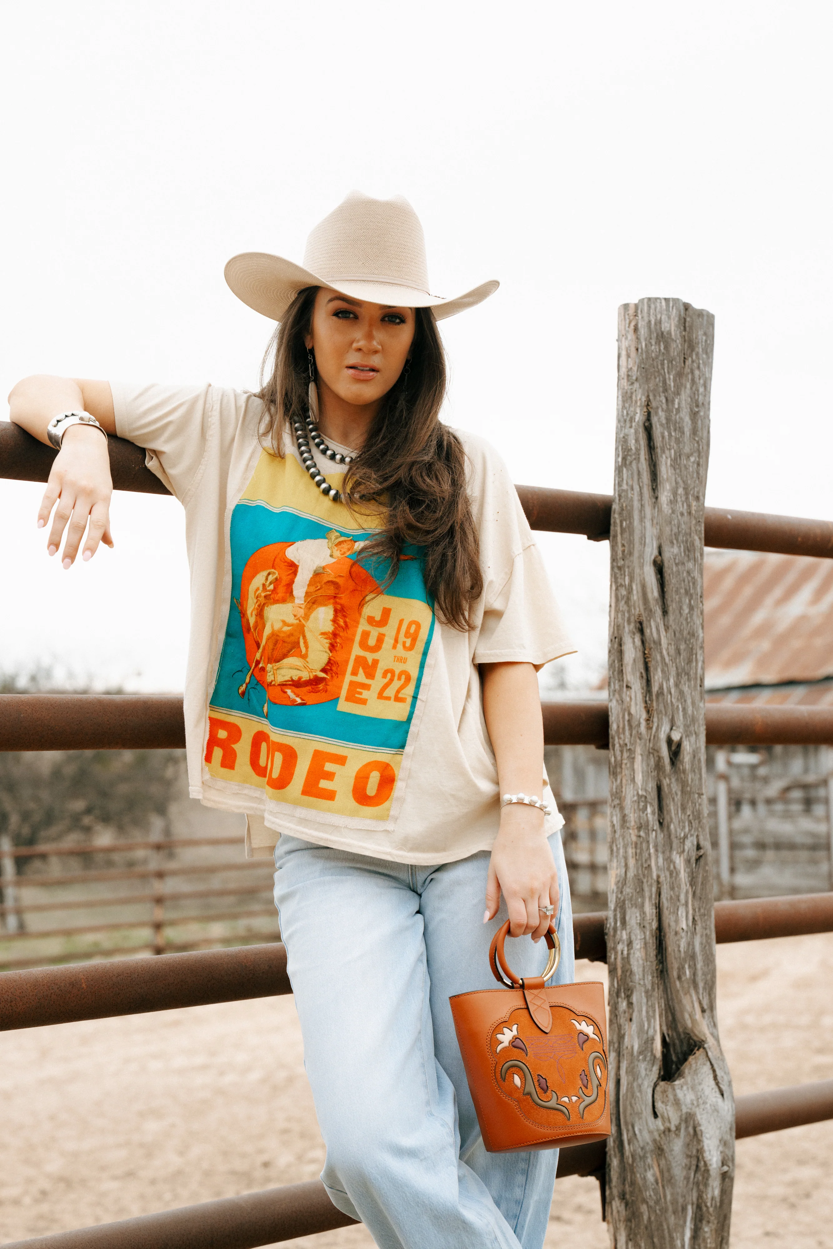 I Love Linen June Rodeo Vintage Tee - Image 7