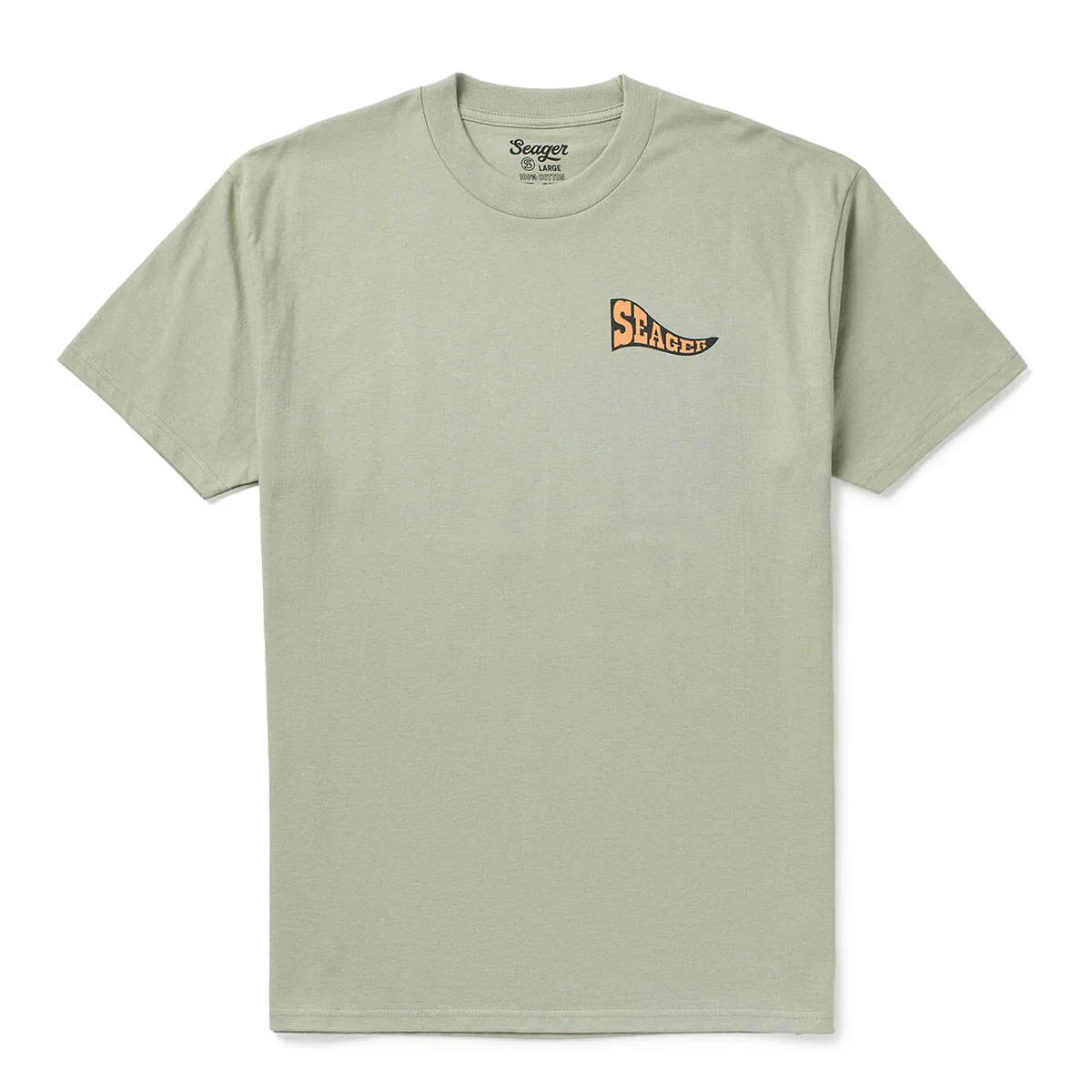 Seager Long Ride Tee Desert Green - Image 2