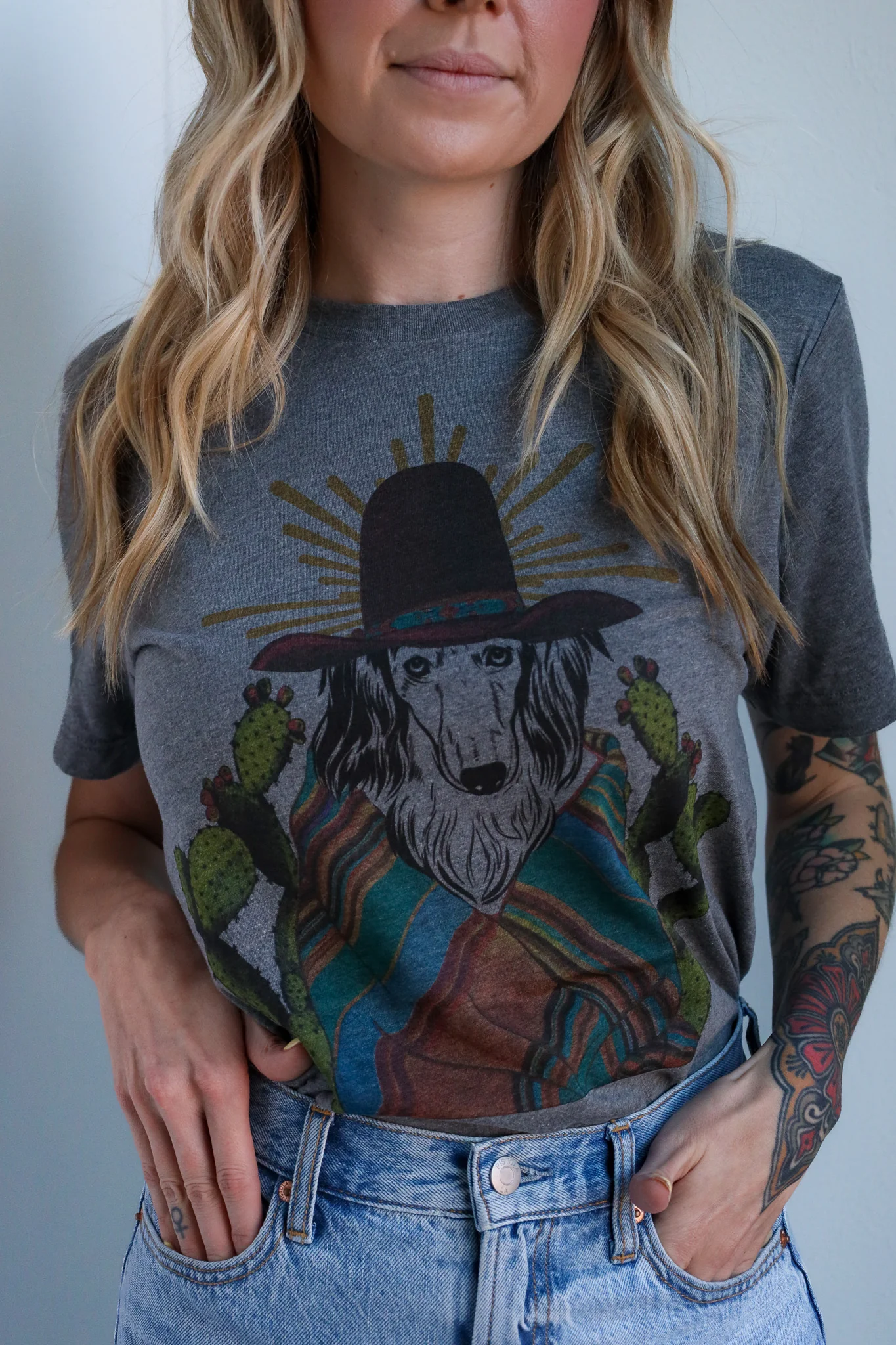 Cry Baby Serape Dog Tee - Image 5
