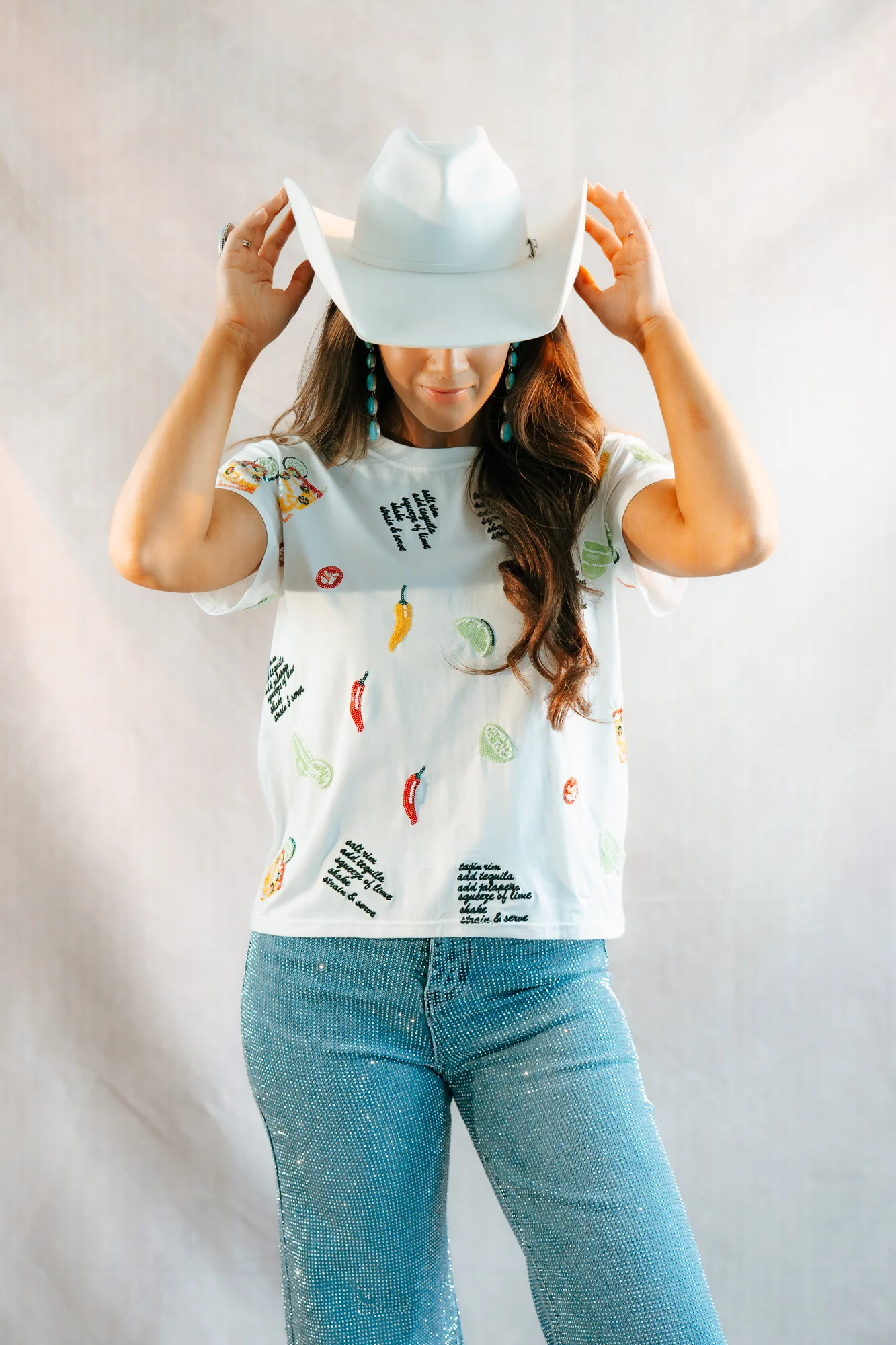 Queen Of Sparkles Spicy Margarita Tee - Image 3