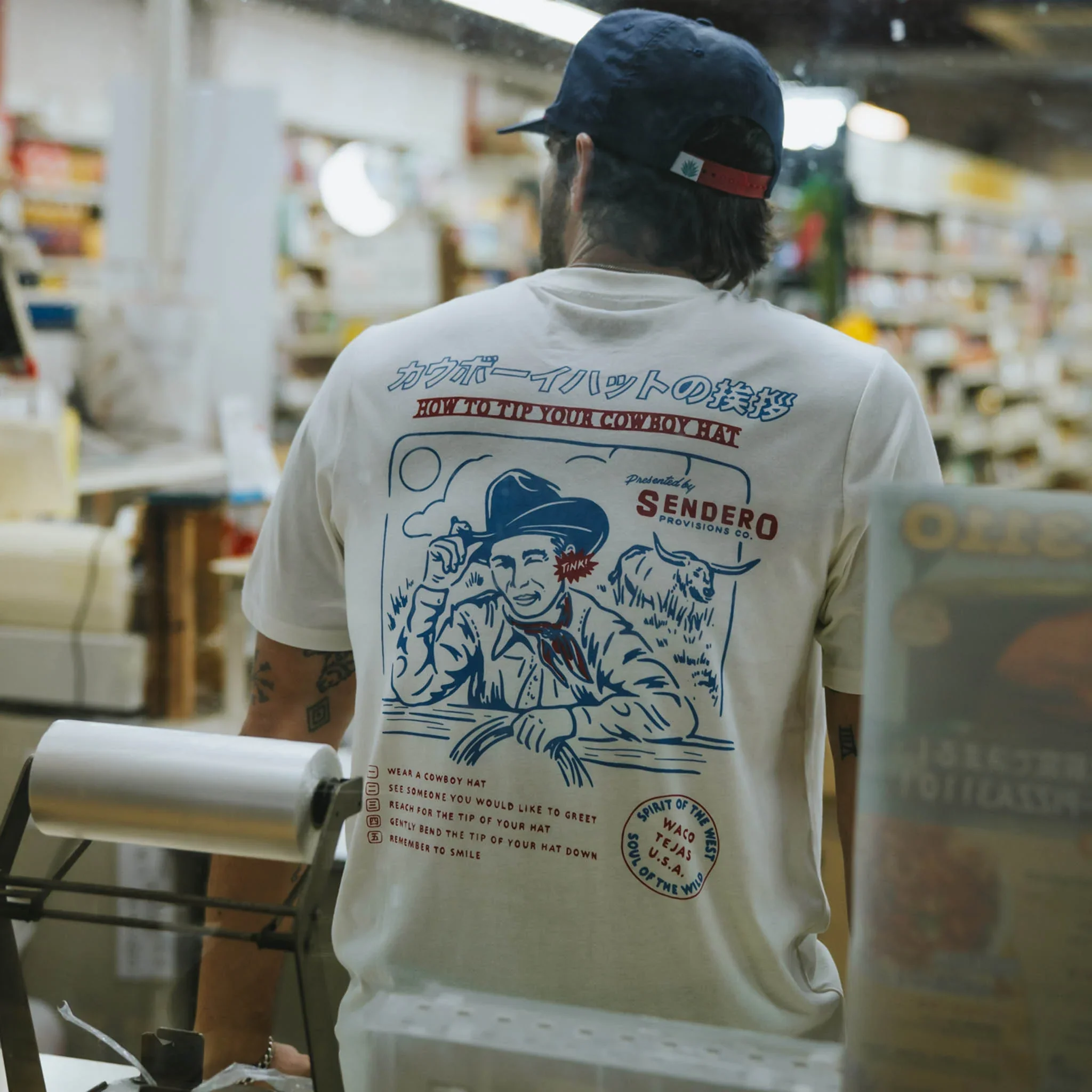 Sendero Tip Your Hat T-Shirt - Image 2