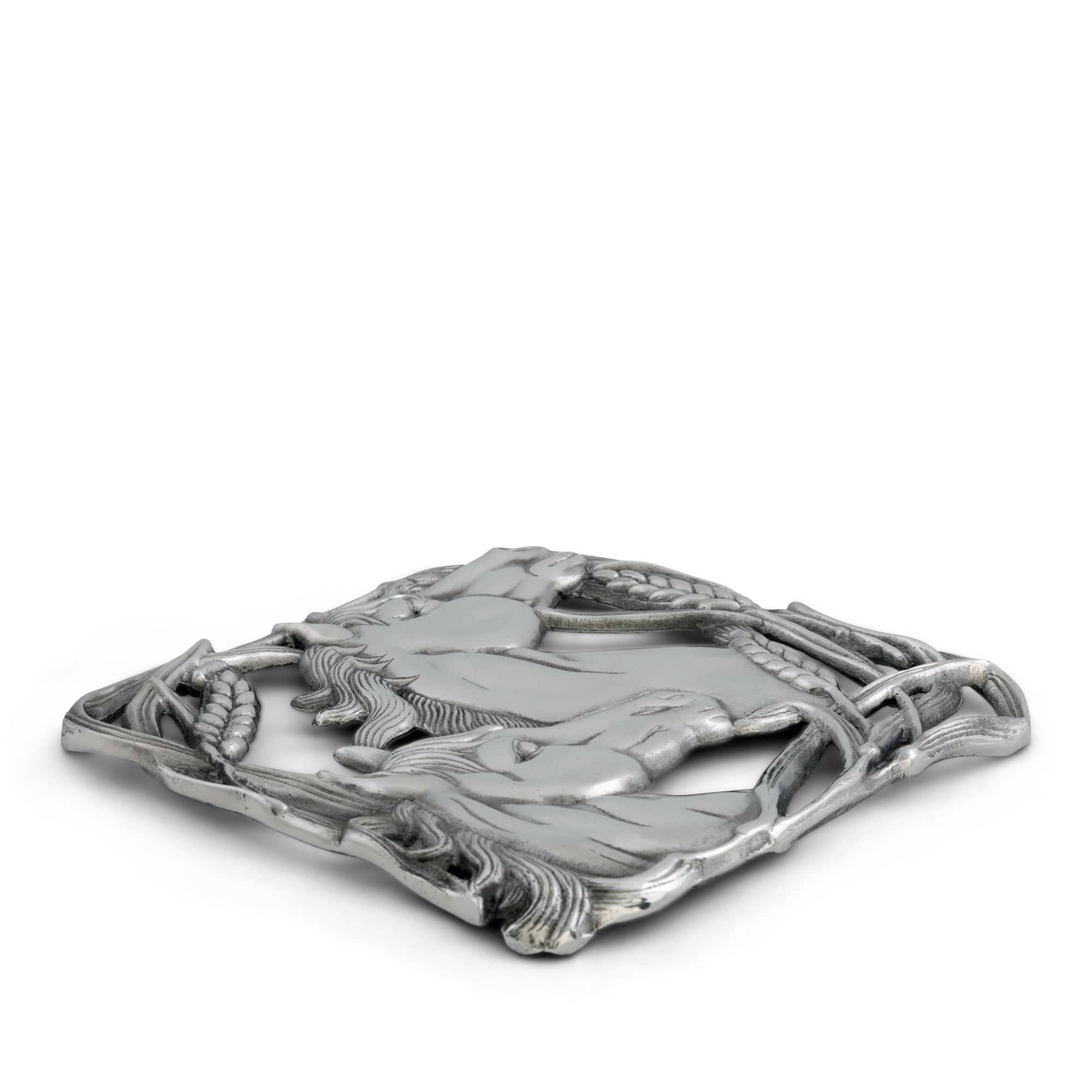 Arthur Court Horse with Wheat Trivet - Image 2