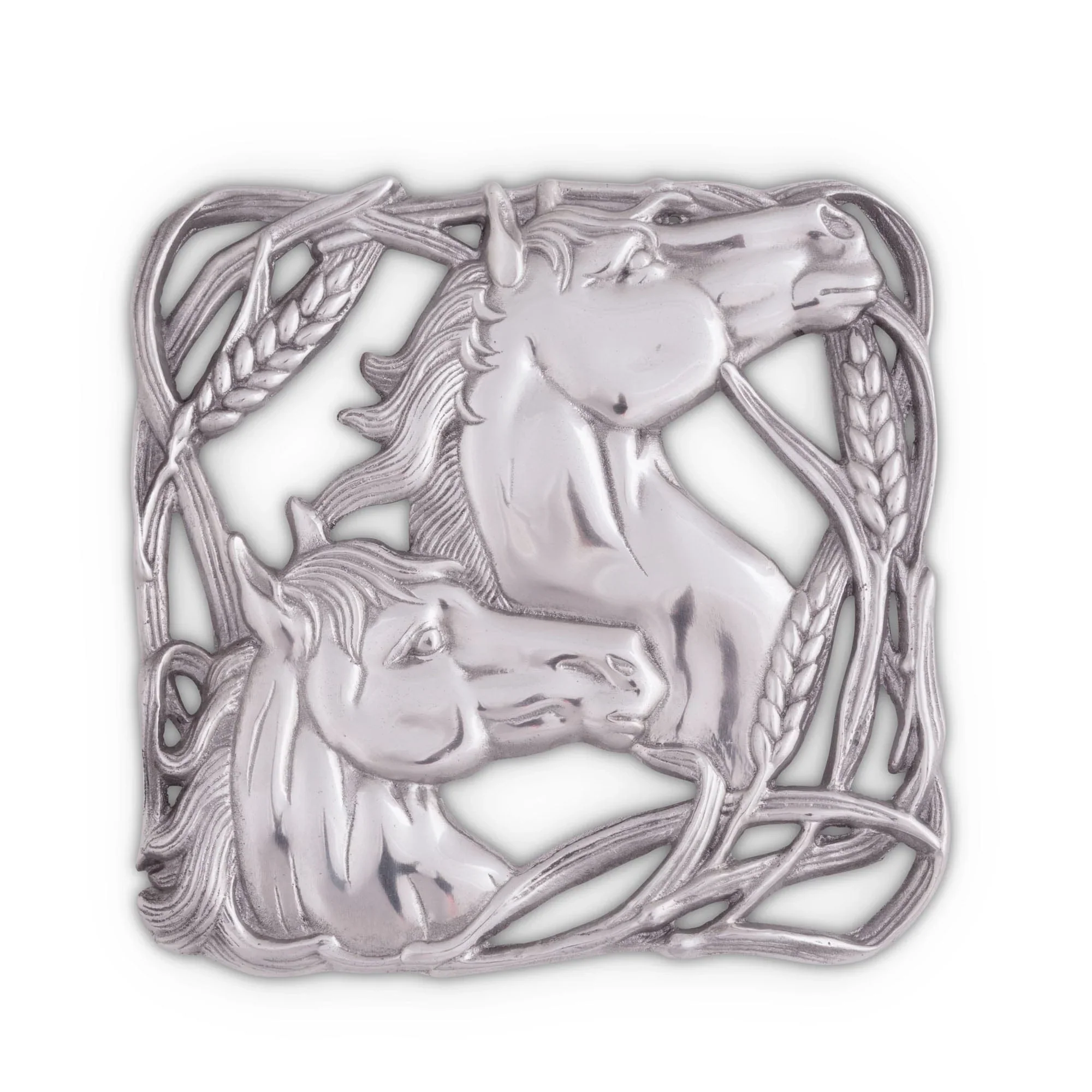 Arthur Court Horse with Wheat Trivet - Image 5