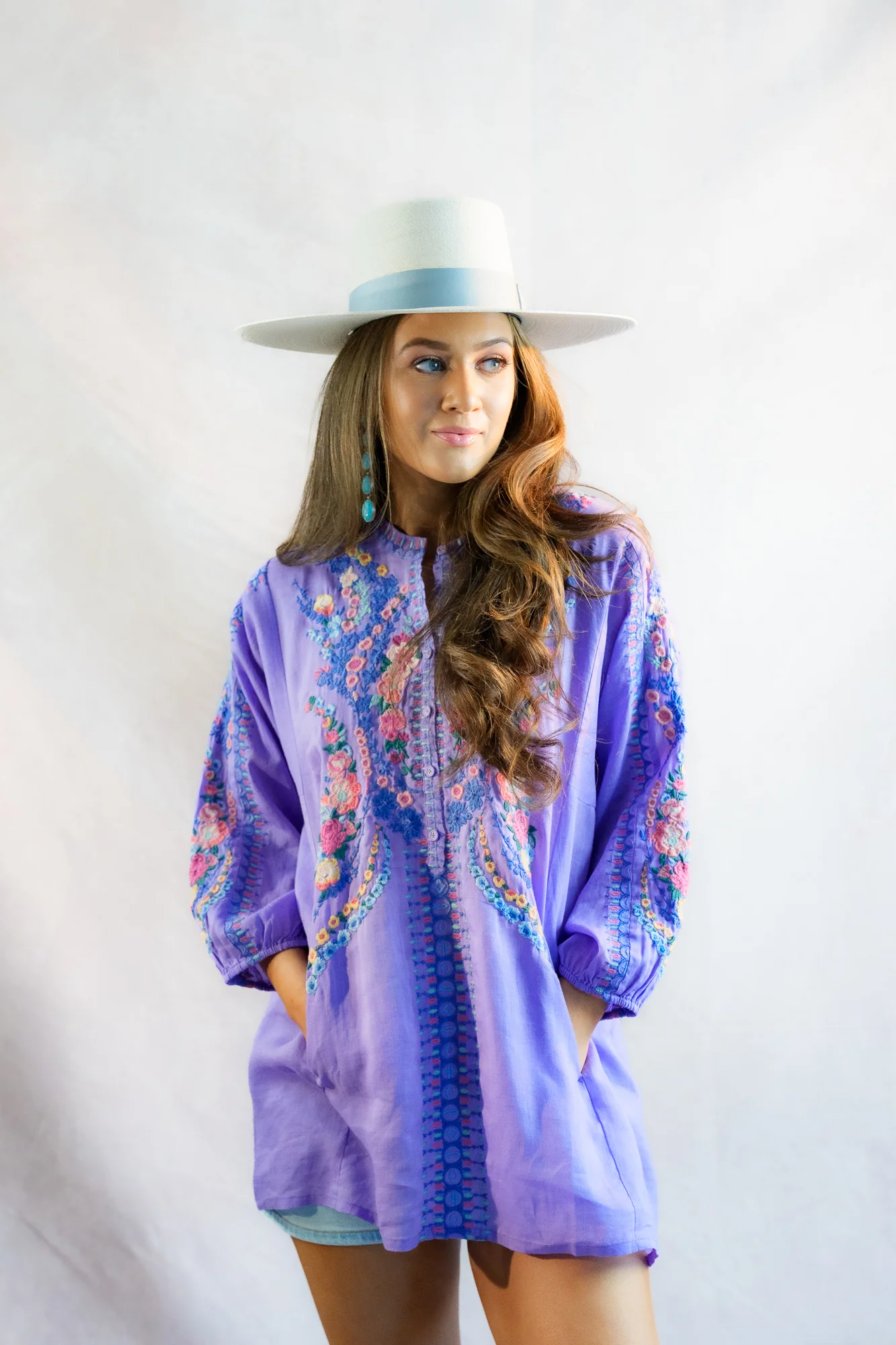 Johnny Was HENLEY TUNIC - Image 3