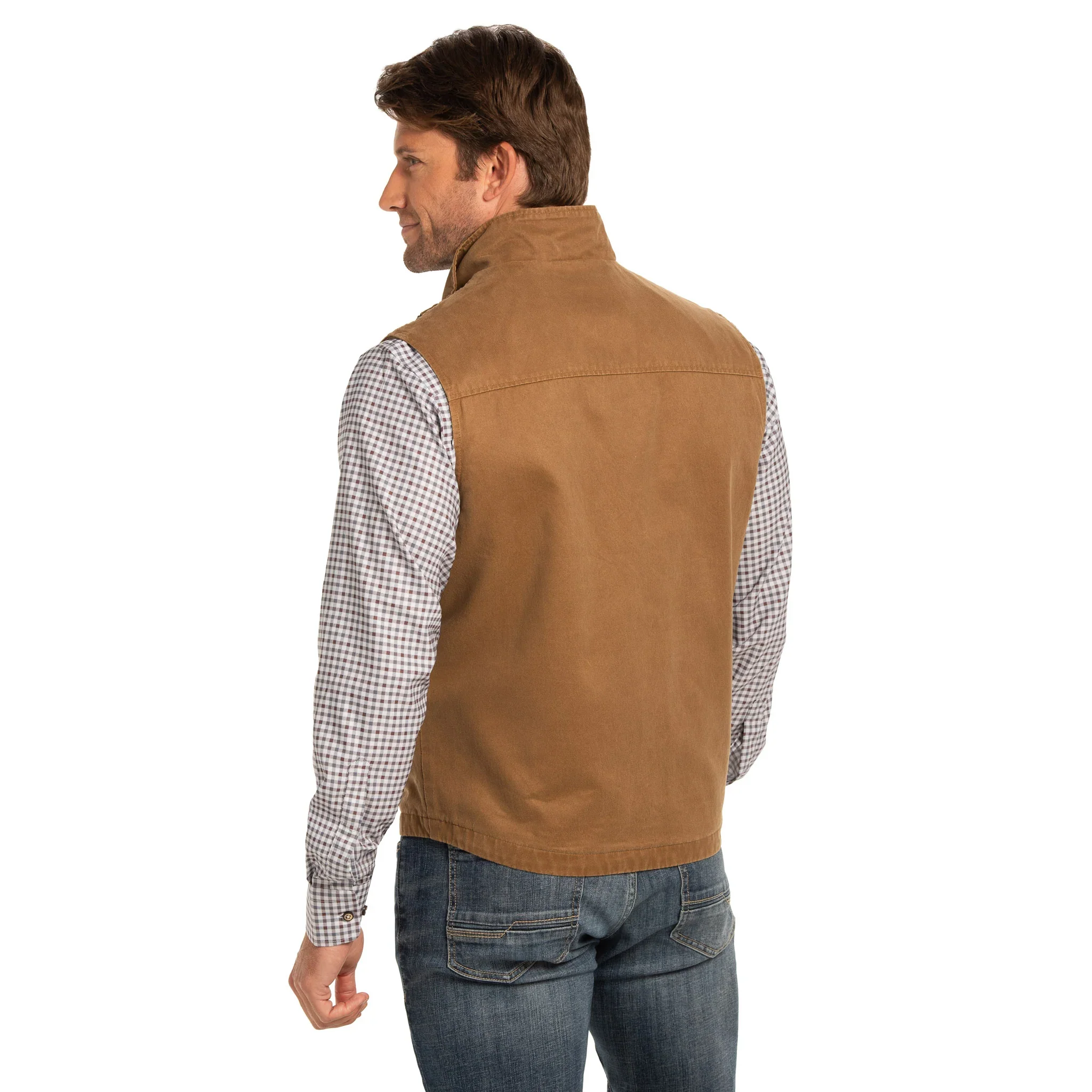 Madison Creek Ranch Lightweight Twill Vest - Image 2