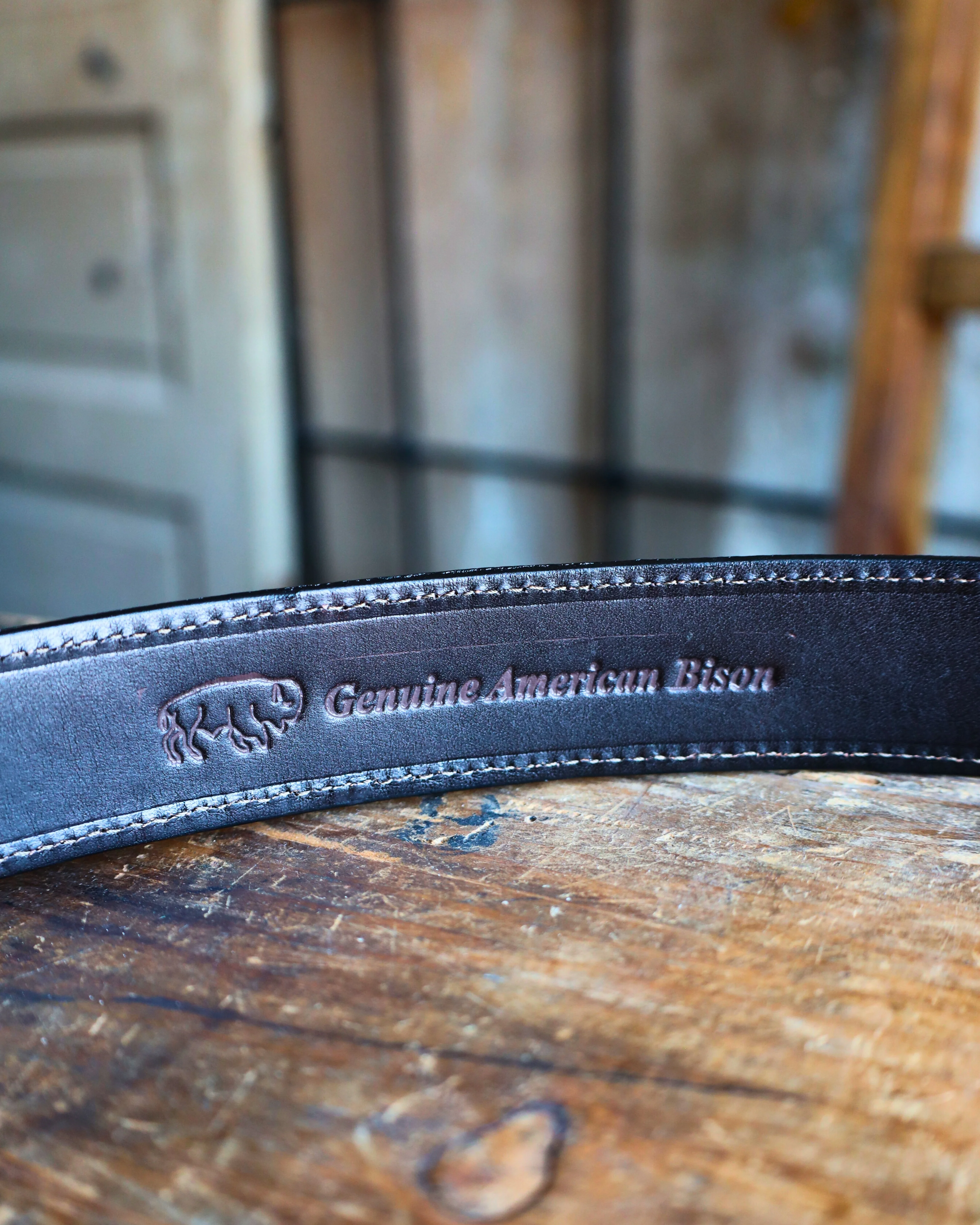 Maverick Exclusive Vogt Tooled Bison Belt - Image 6