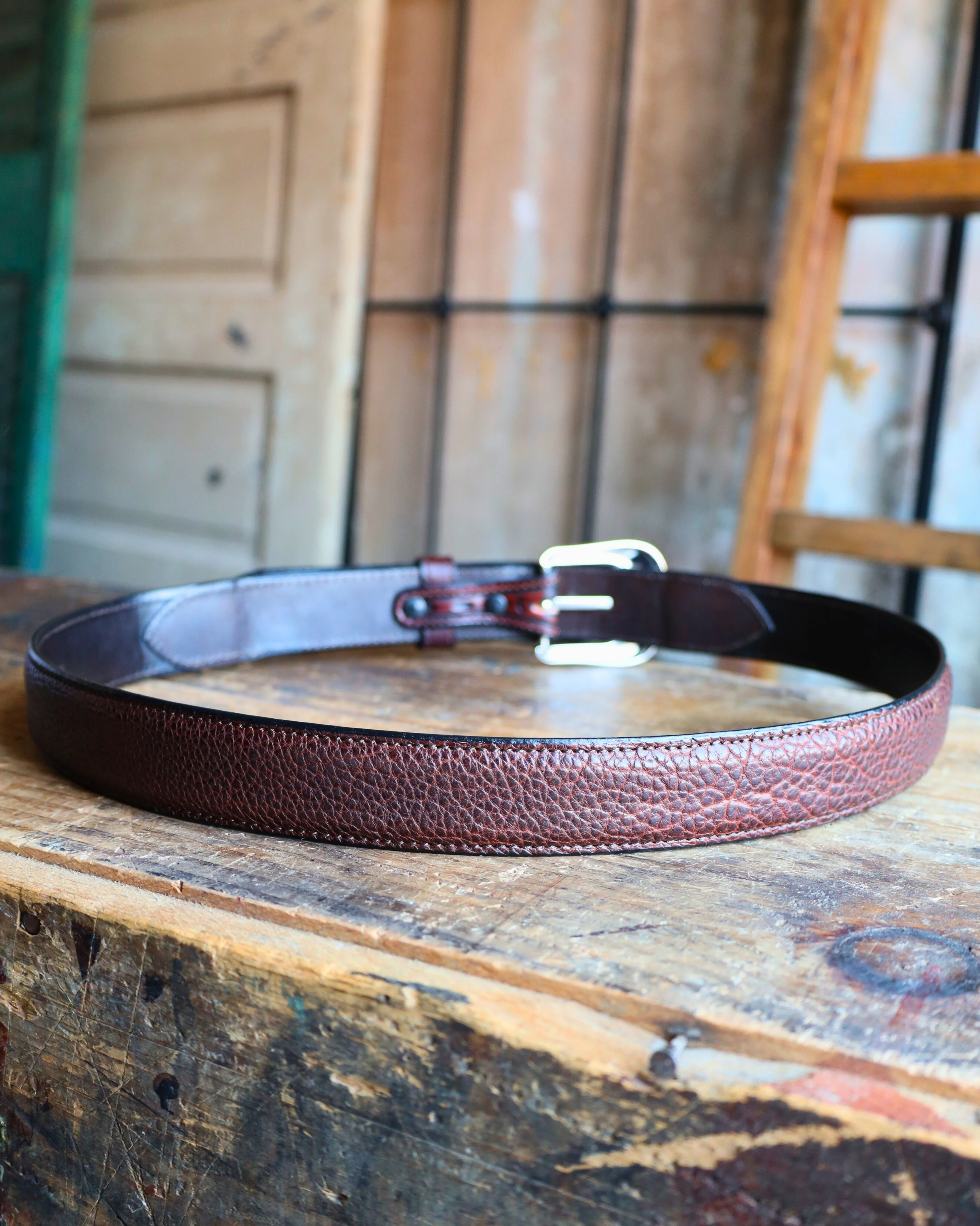 Maverick Exclusive Vogt Tooled Bison Belt - Image 7