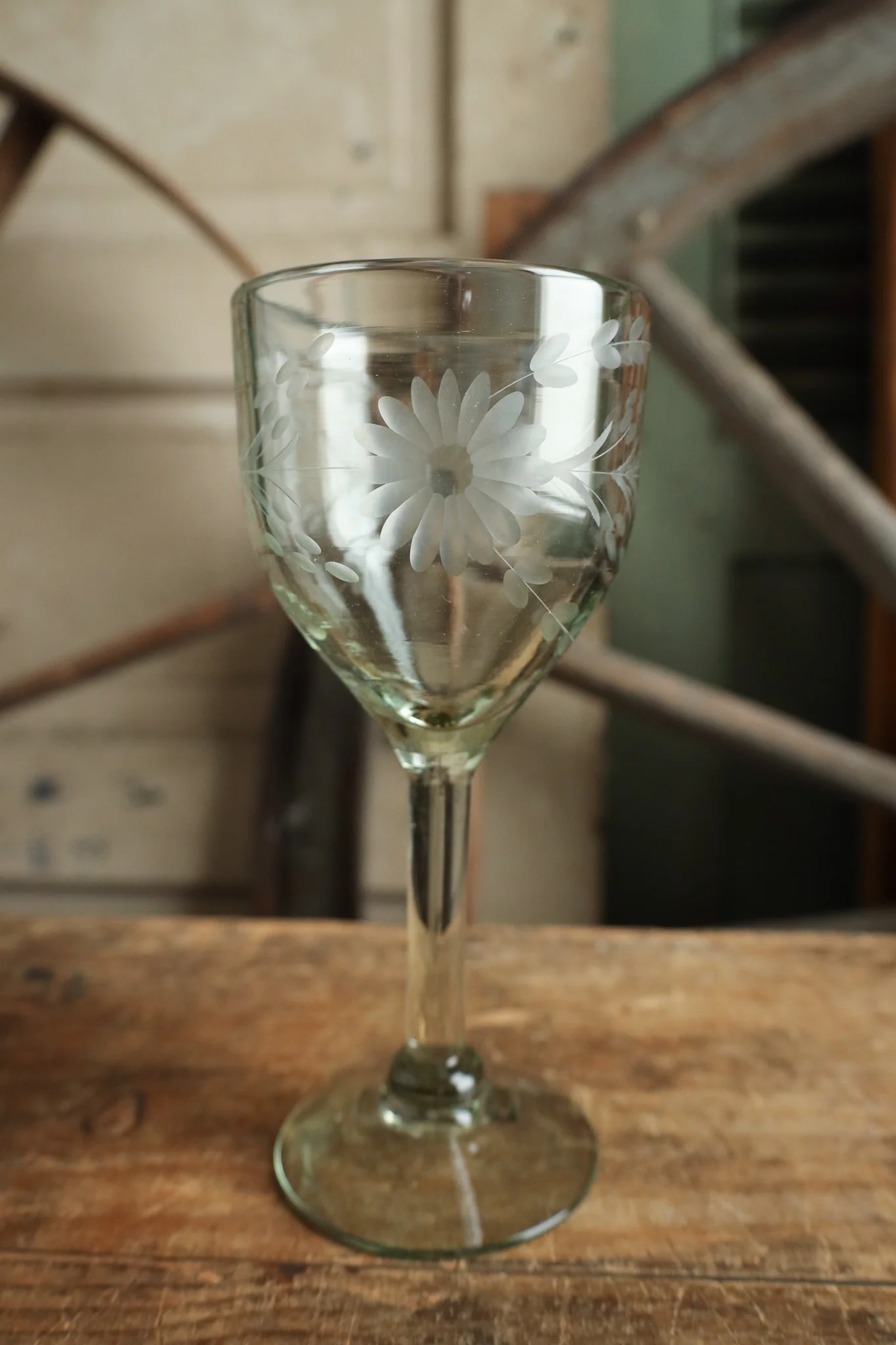 Rose Ann Hall Condessa Wine Glass- Clear