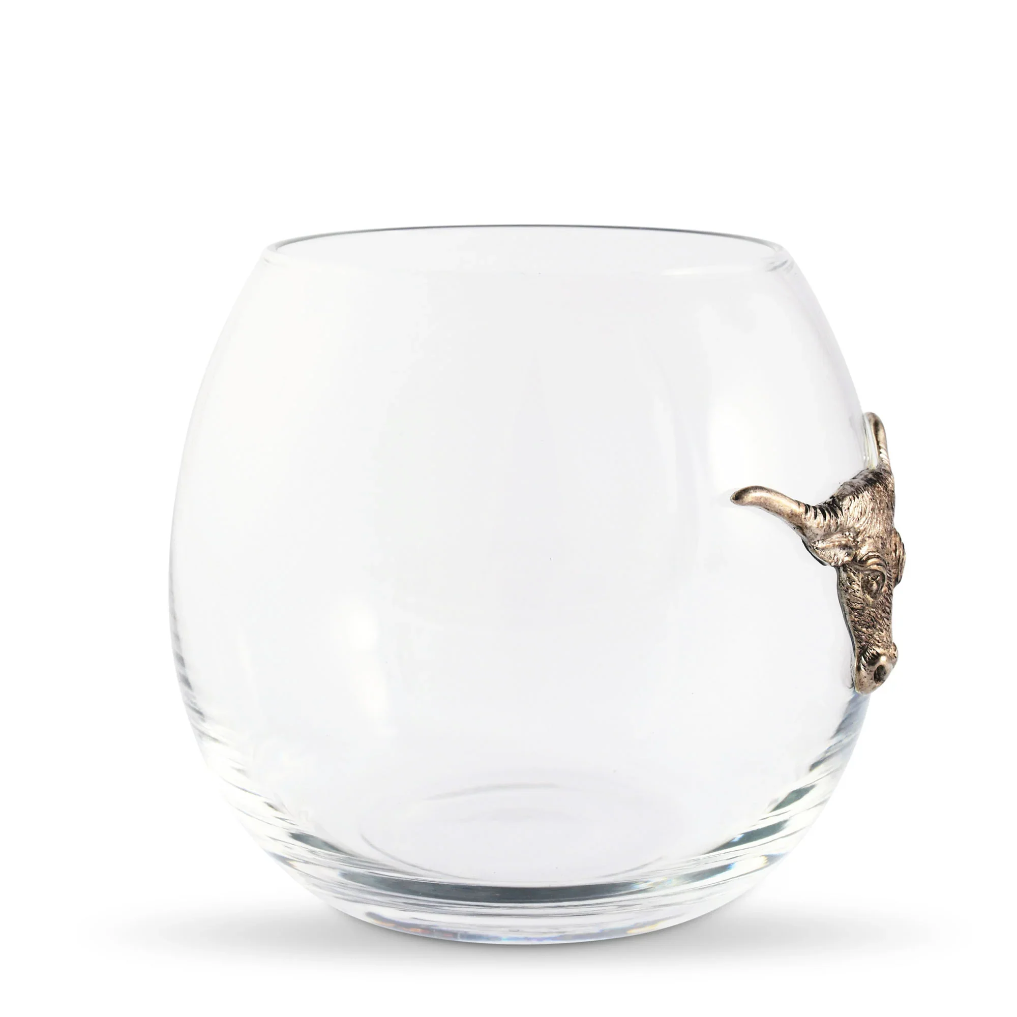 VAGABOND HOUSE LONGHORN WINE GLASS - Image 3